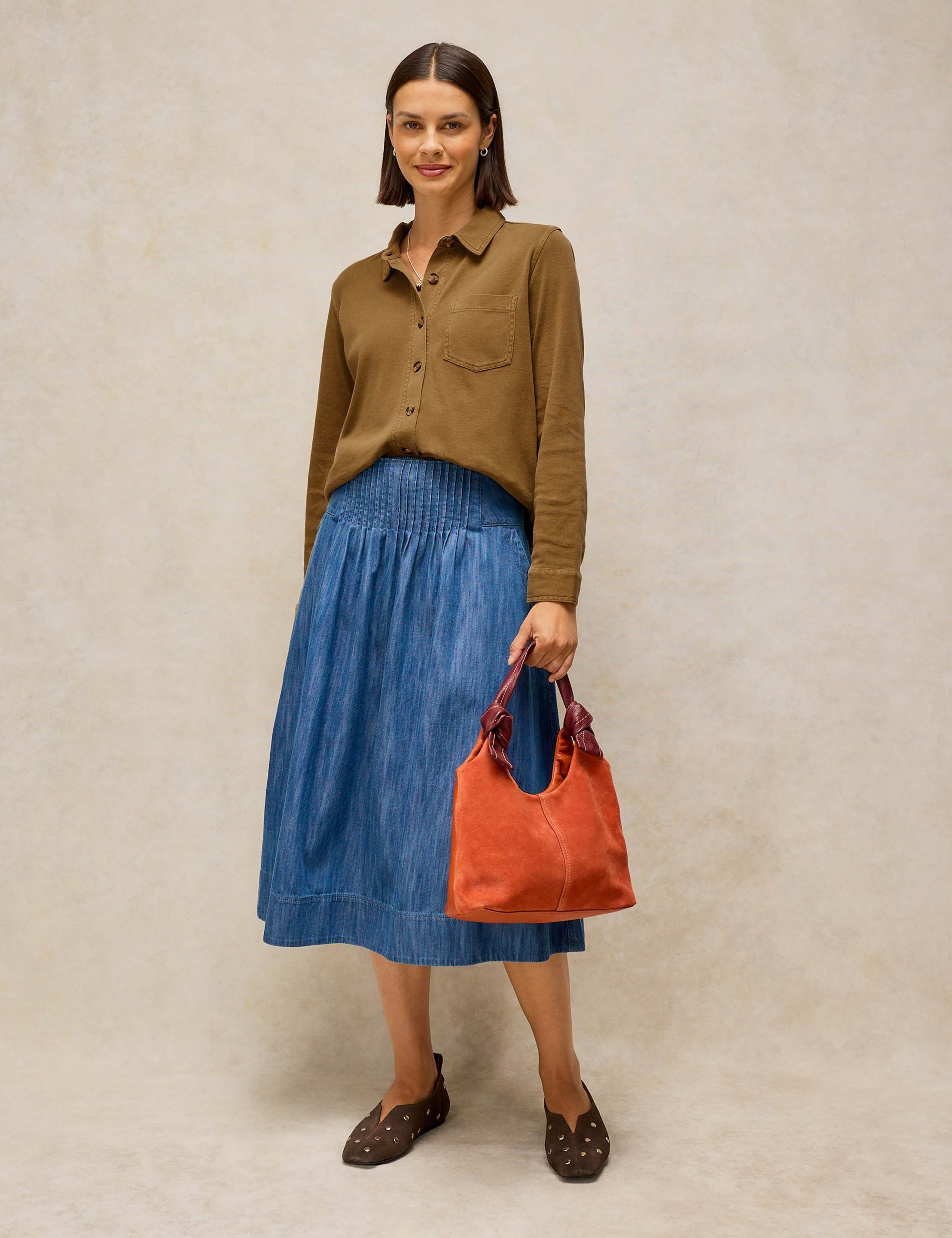 Imogen Pure Cotton Collared Shirt 4 of 6