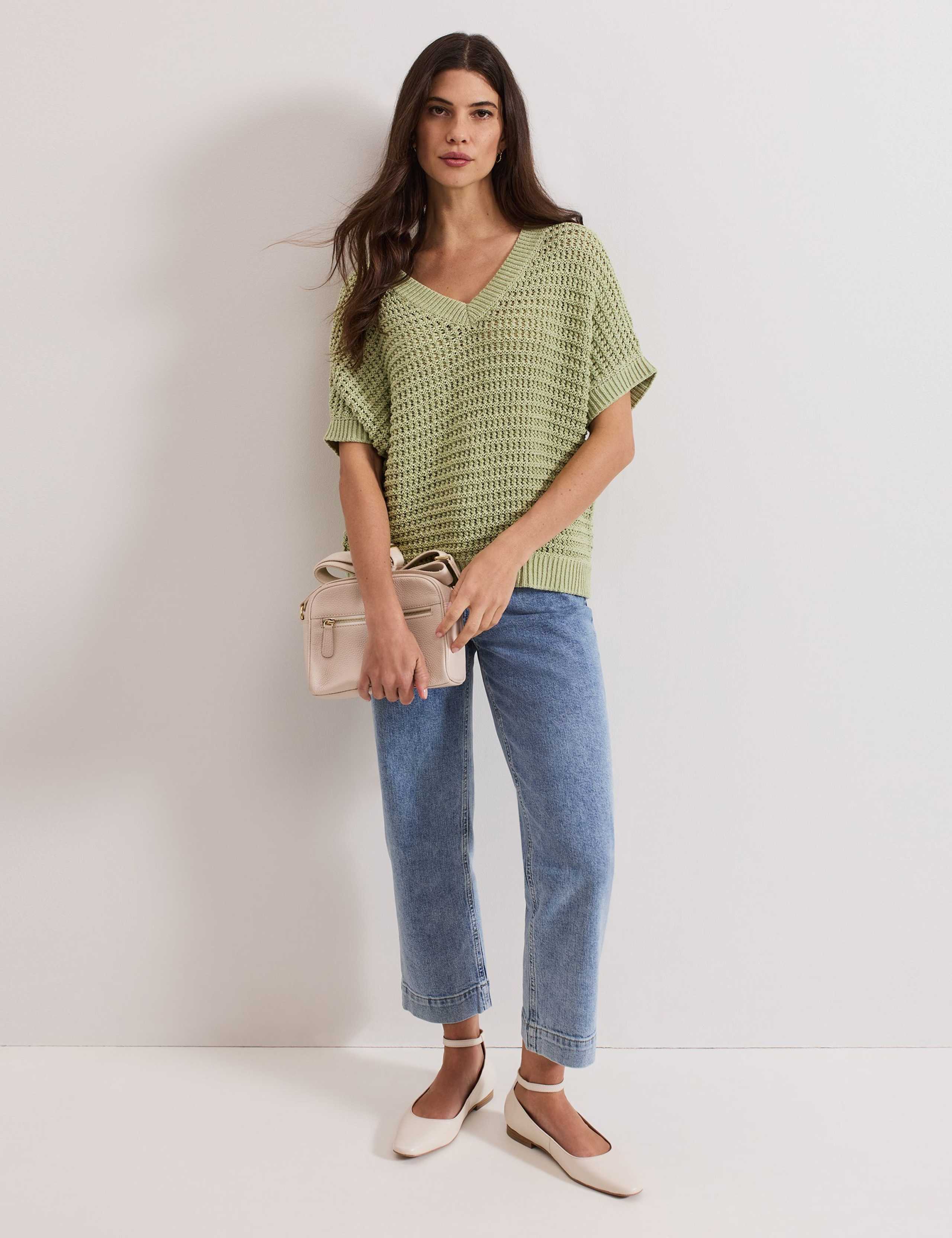 Knitted V-Neck Tabard 6 of 6
