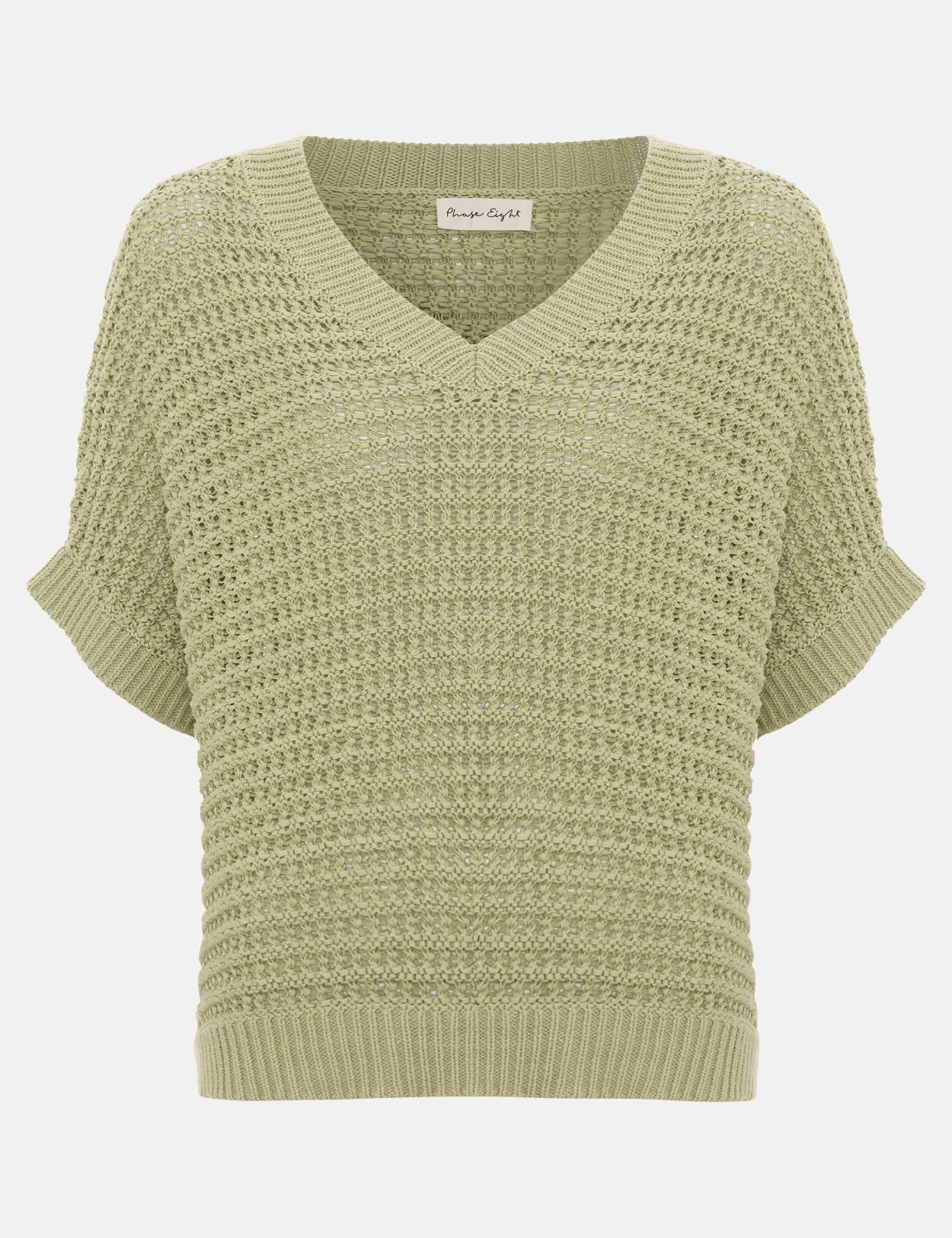 Knitted V-Neck Tabard 2 of 6