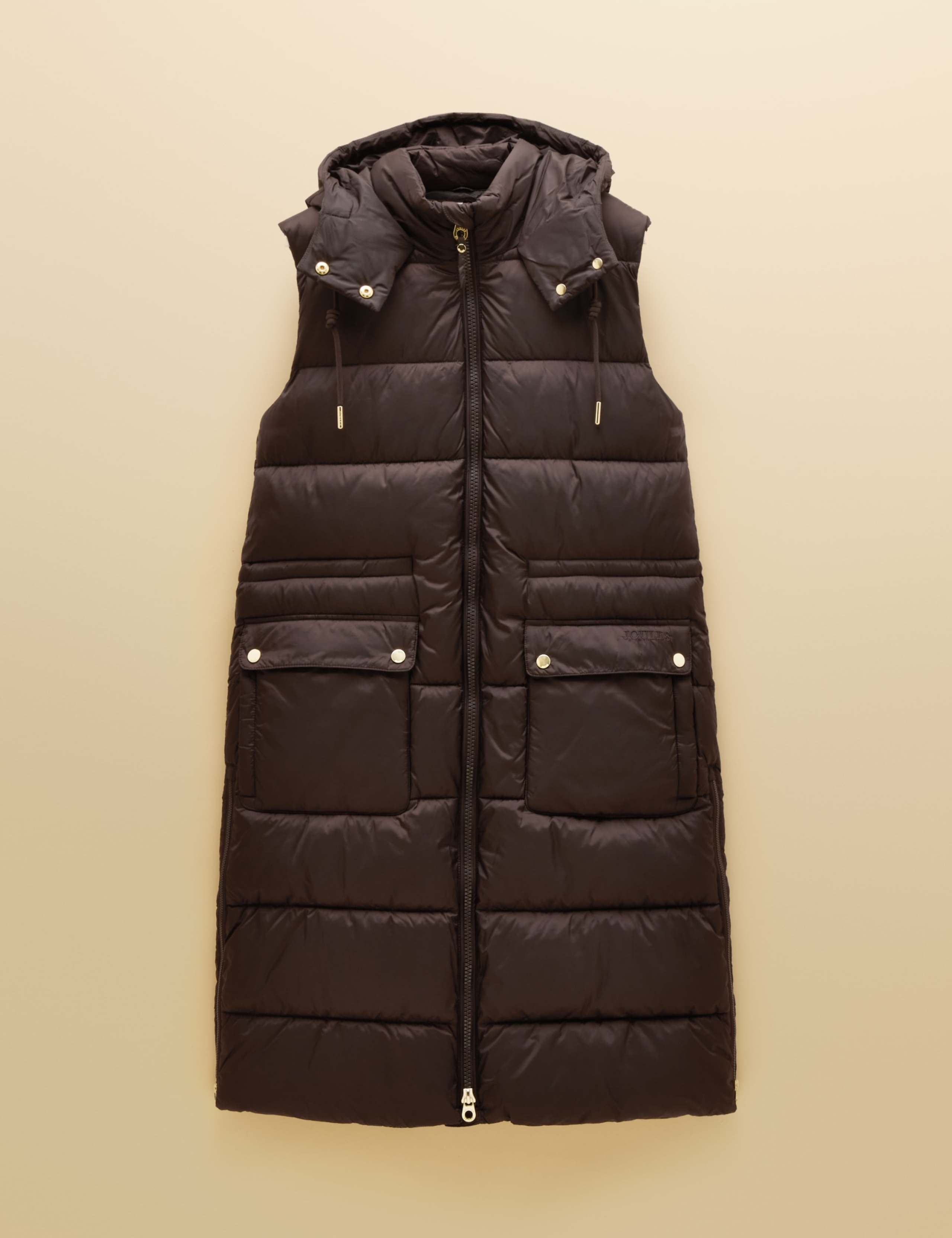 Showerproof Padded Longline Gilet 6 of 11