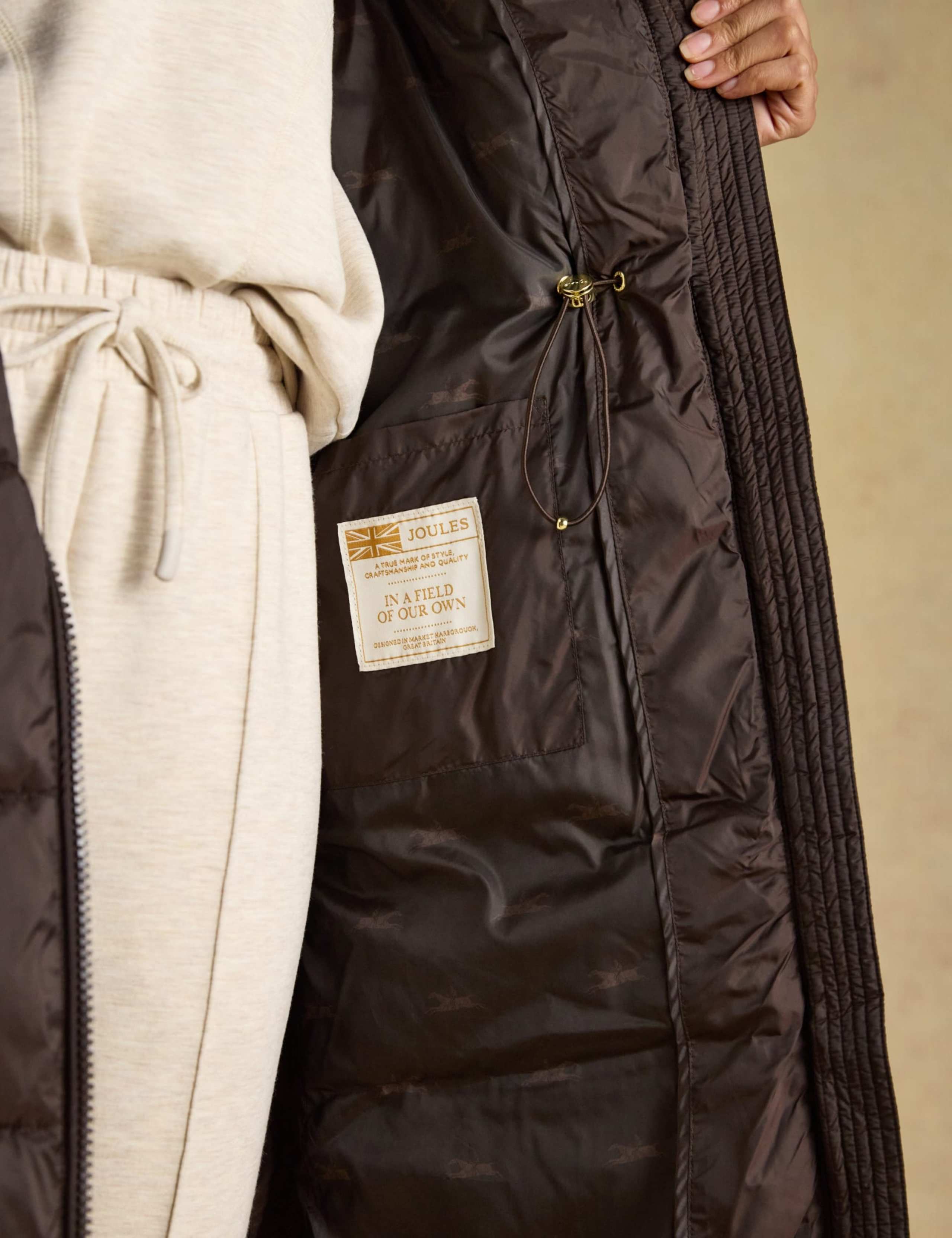 Showerproof Padded Longline Gilet 7 of 11