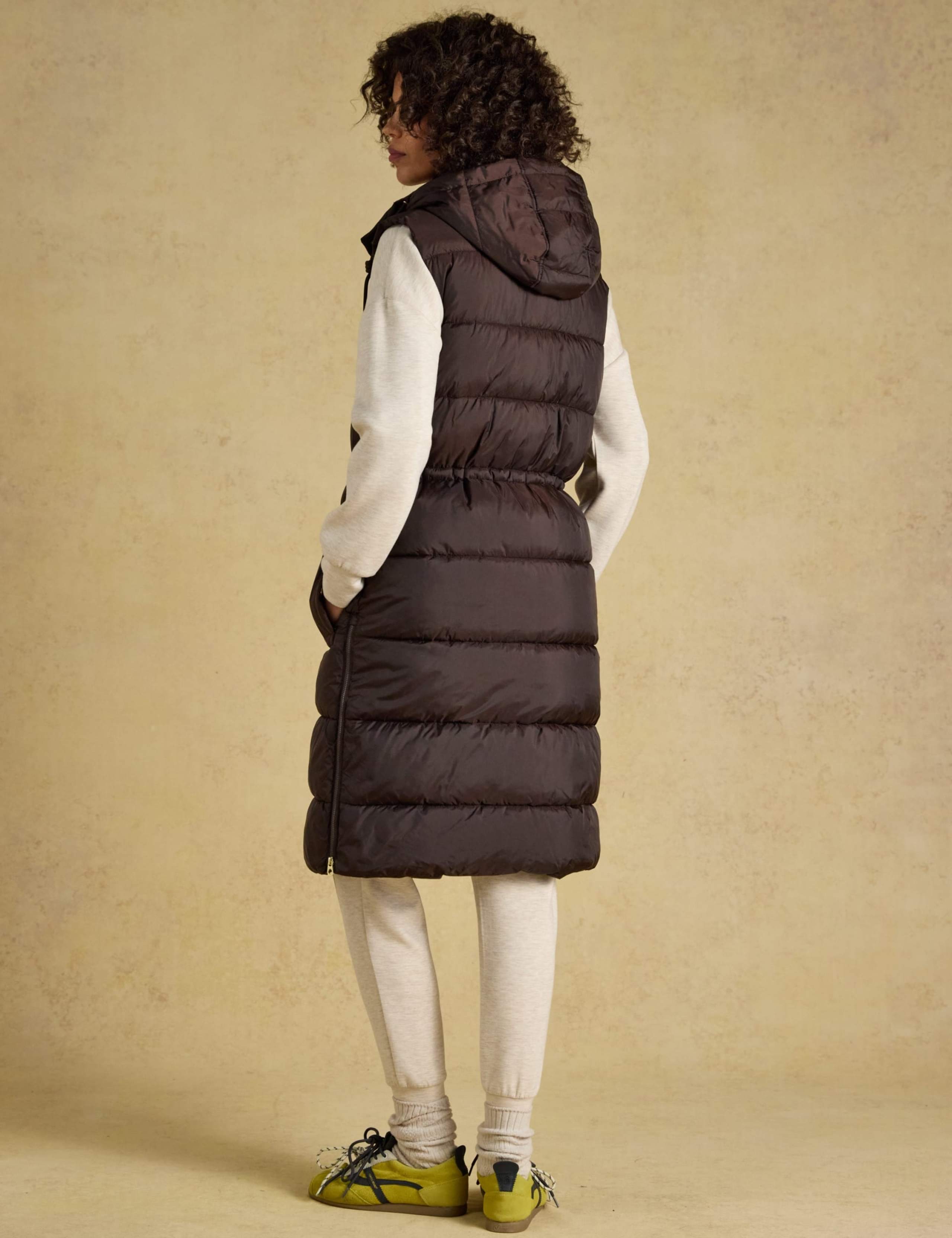 Showerproof Padded Longline Gilet 9 of 11