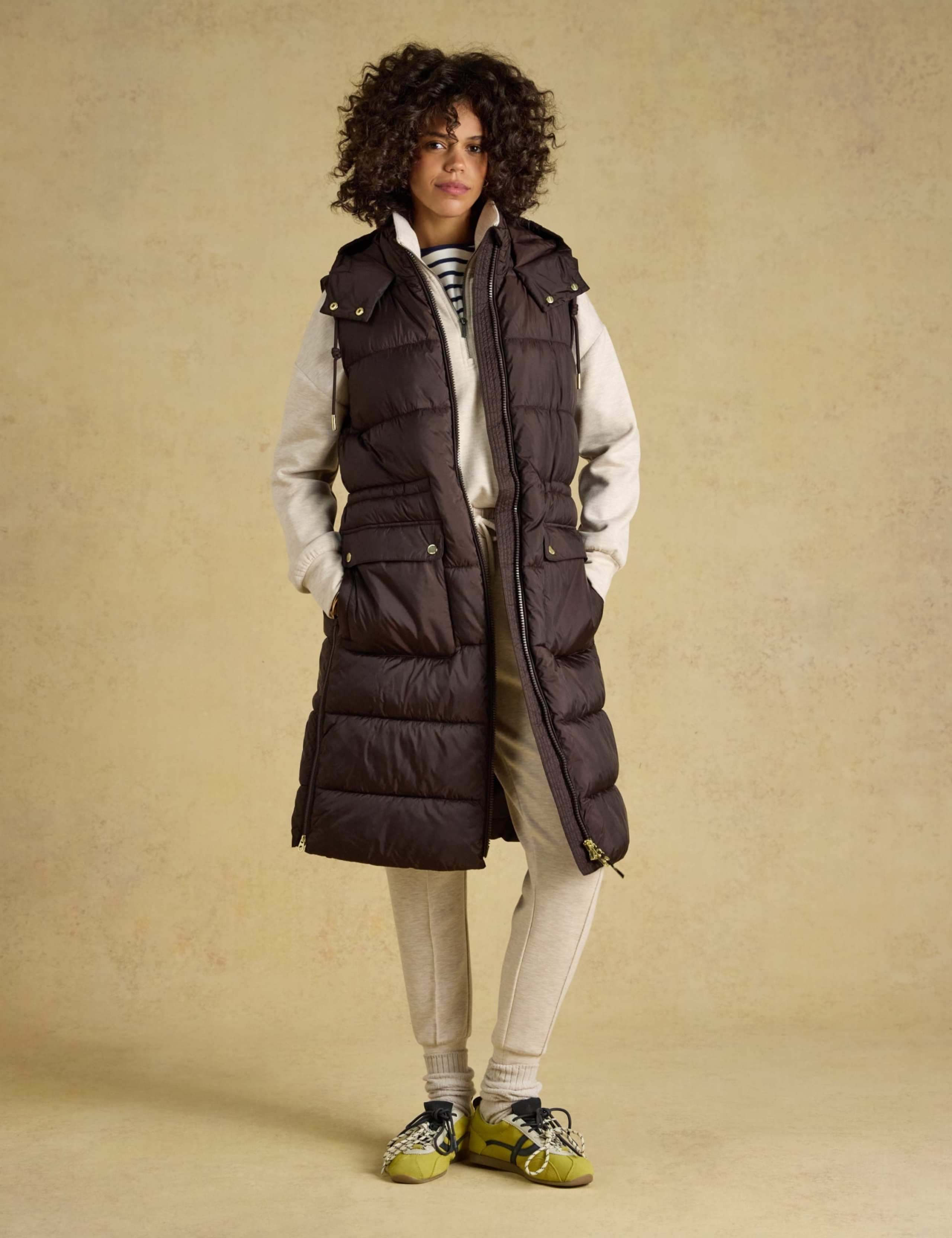 Showerproof Padded Longline Gilet 10 of 11