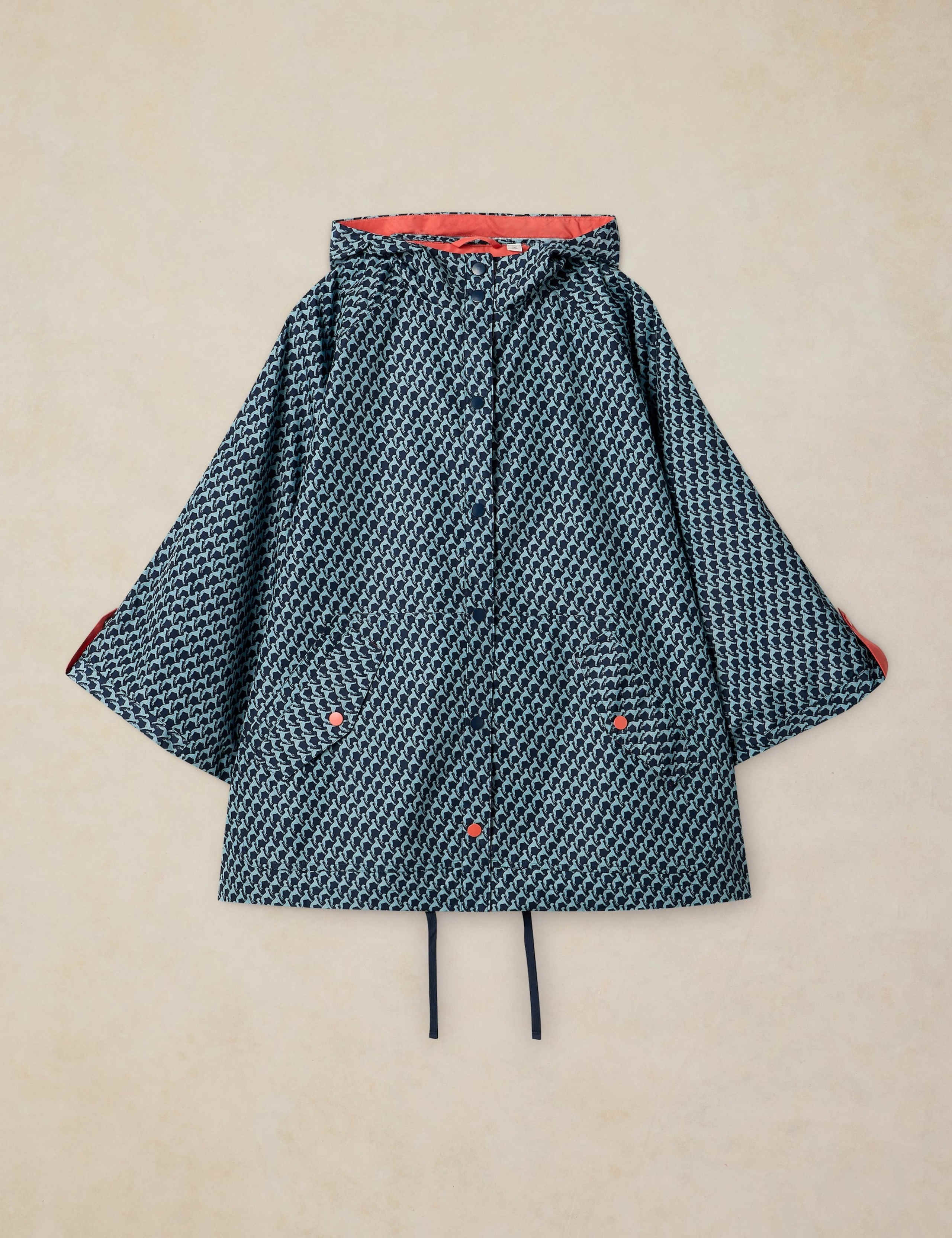 Lightweight Hooded Showerproof Poncho 2 of 6