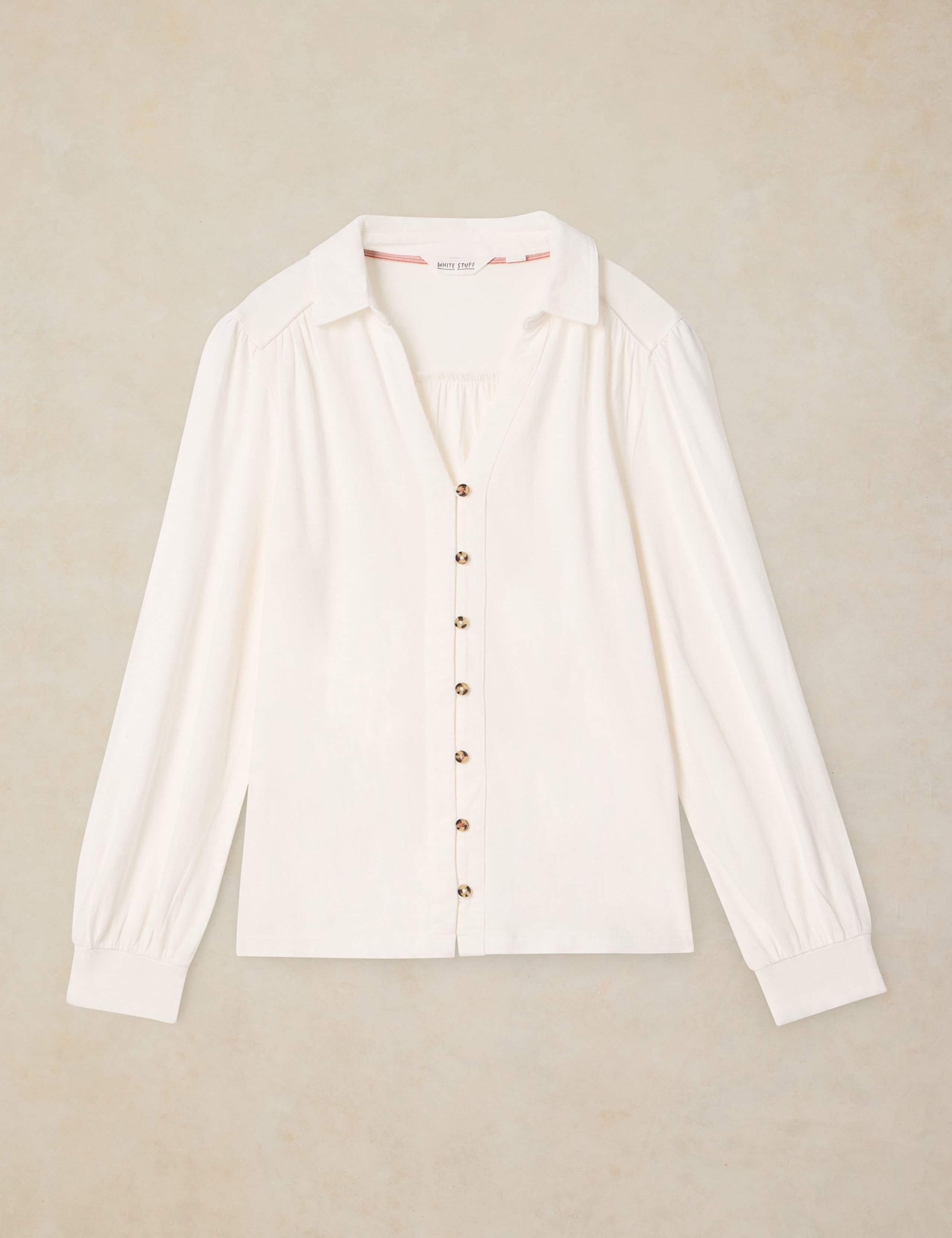 Ronley Cotton Rich Collared Shirt with Modal 2 of 6