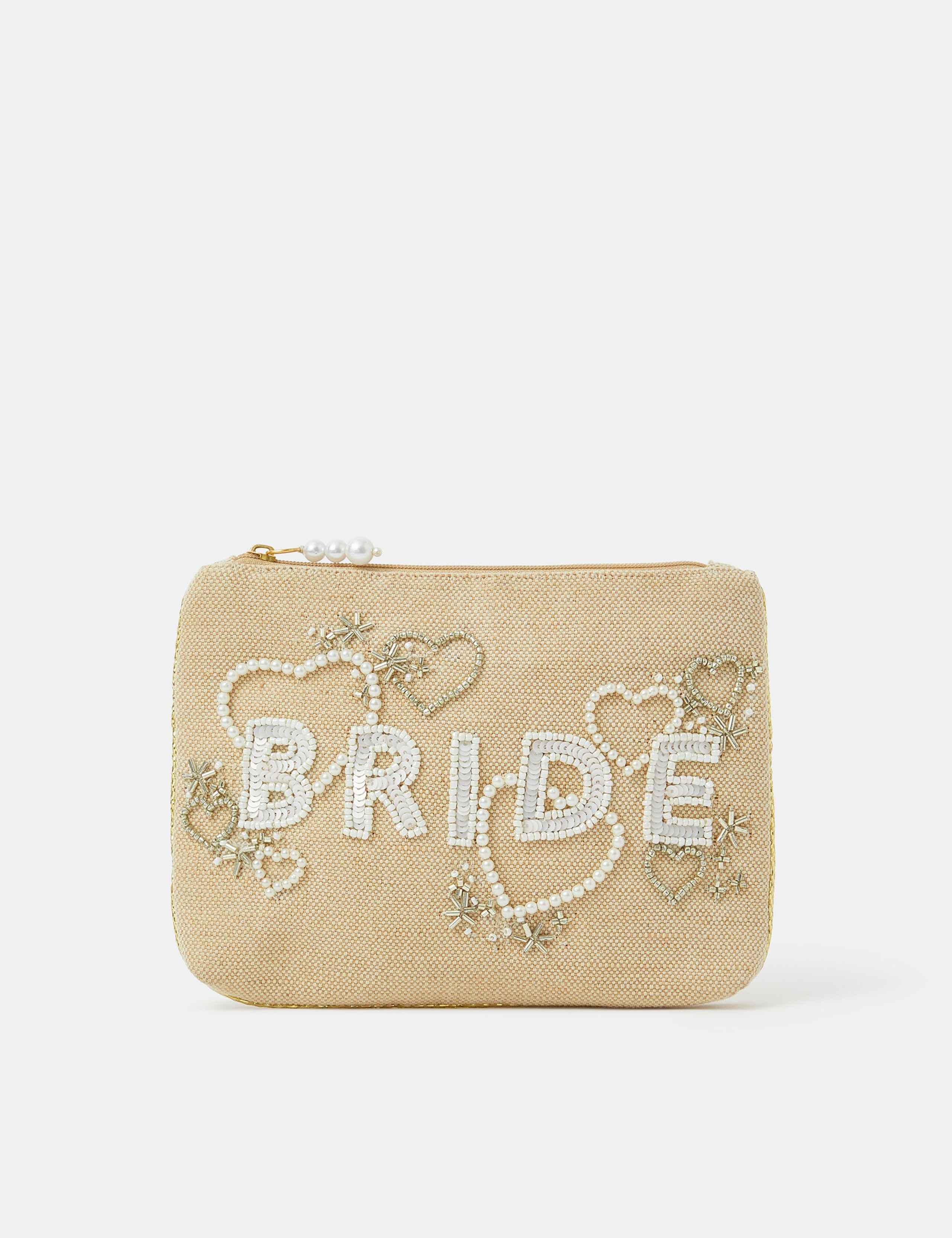 Jute Embellished Pouch 1 of 3