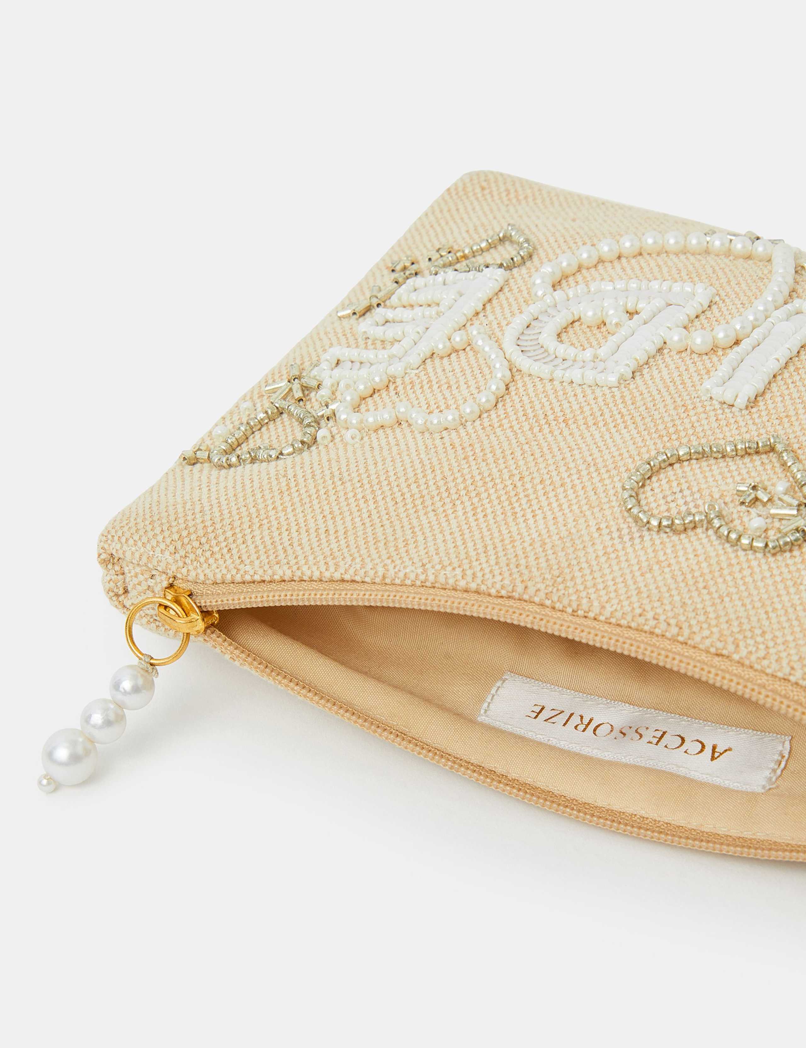 Jute Embellished Pouch 3 of 3