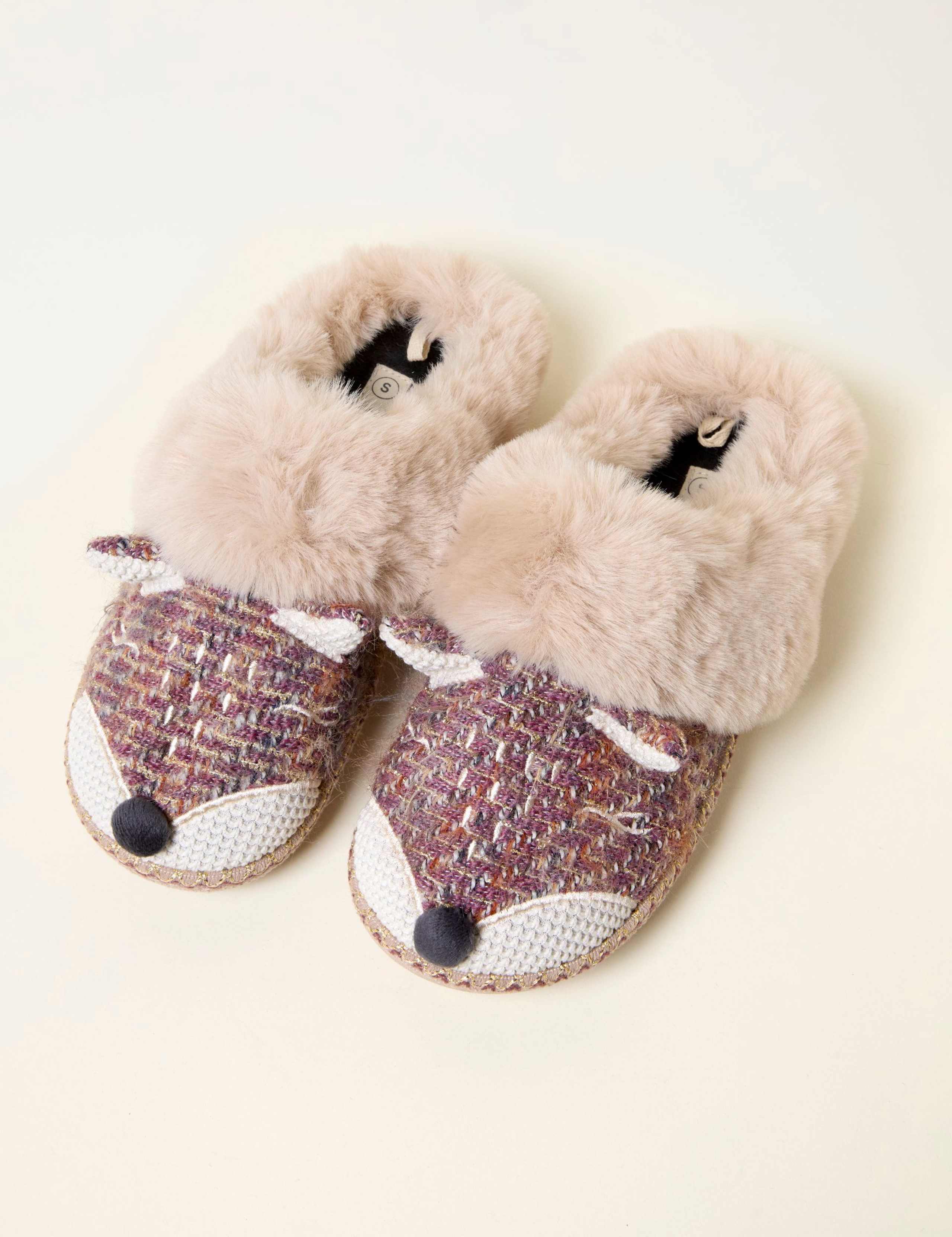 Fox Mule Slippers 1 of 3