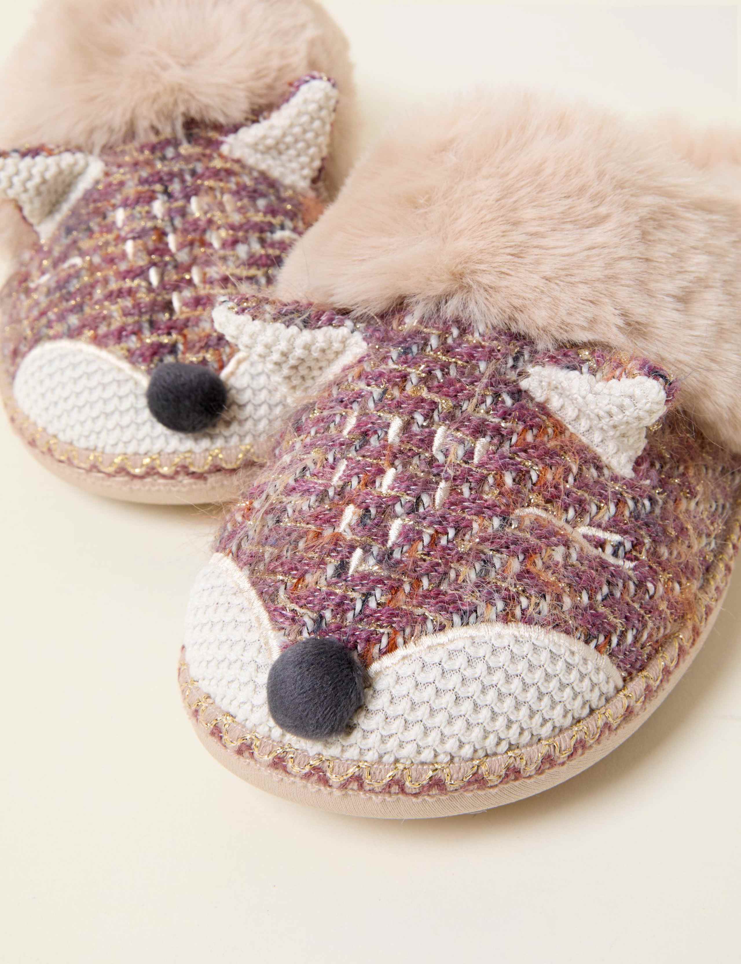 Fox Mule Slippers 3 of 3