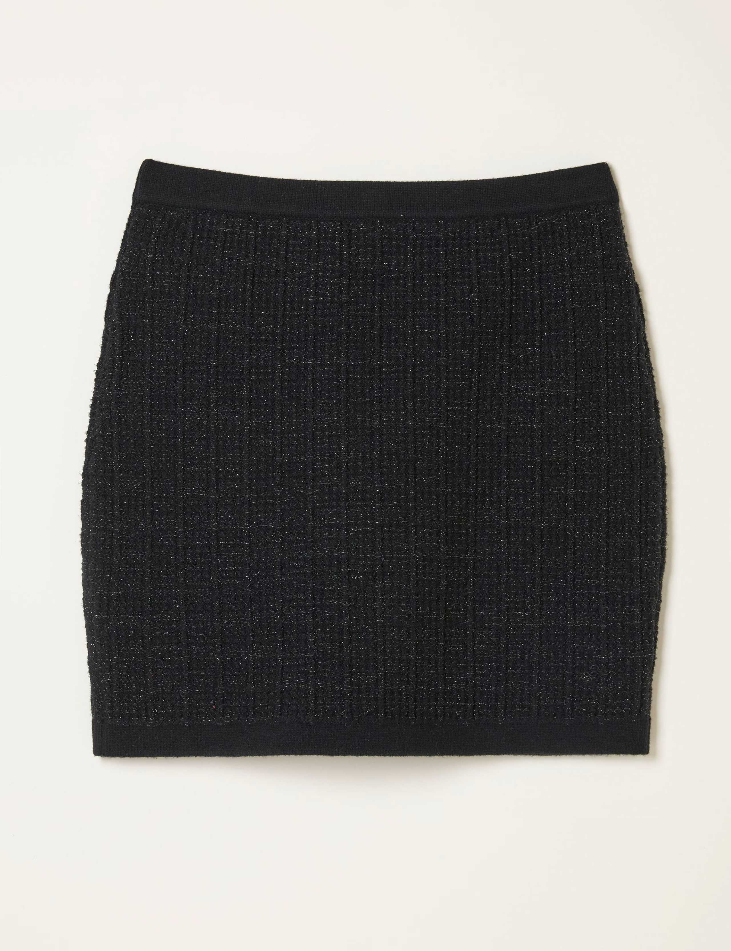 Textured Mini Pencil Skirt 1 of 1
