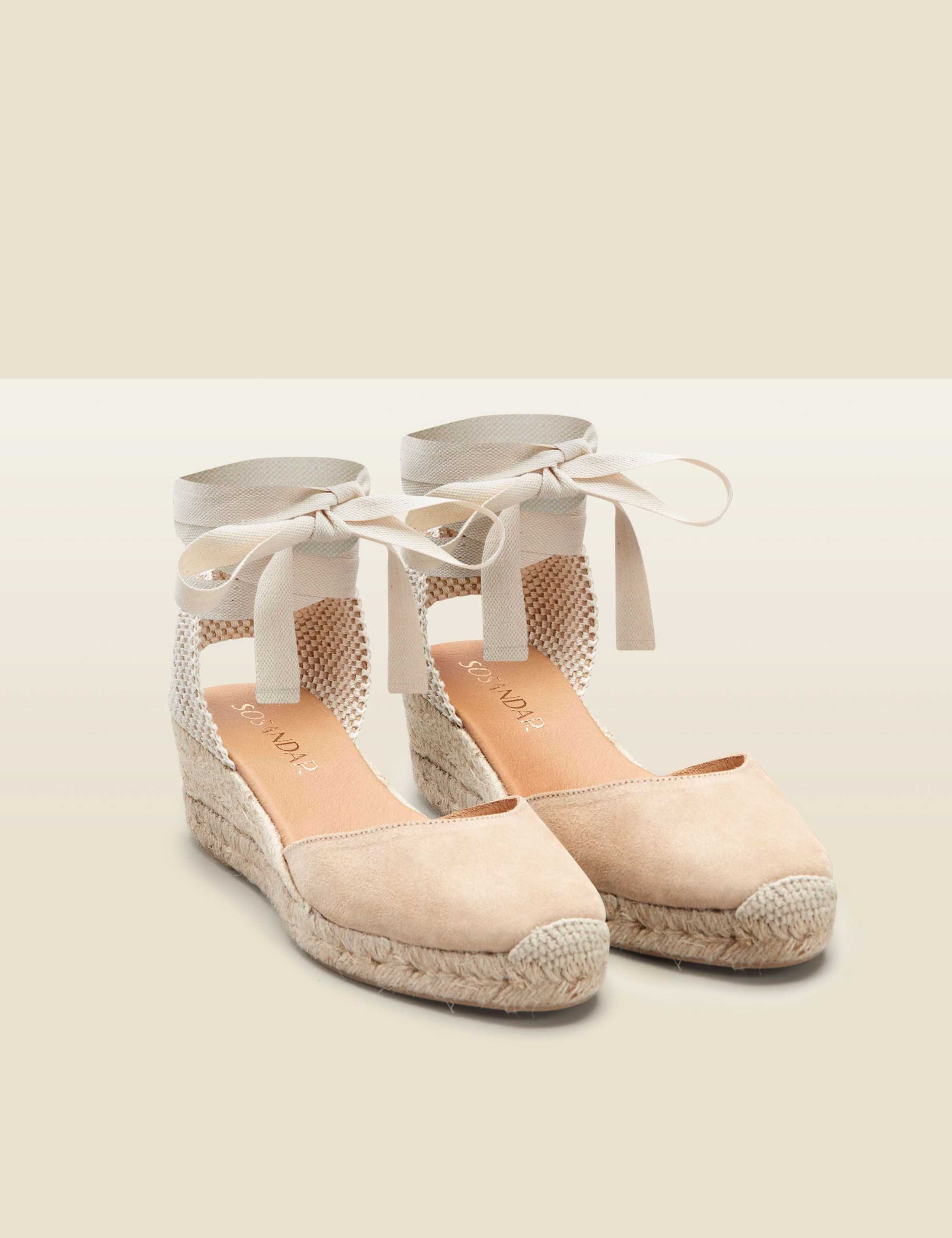 Suede Wedge Espadrilles 2 of 2
