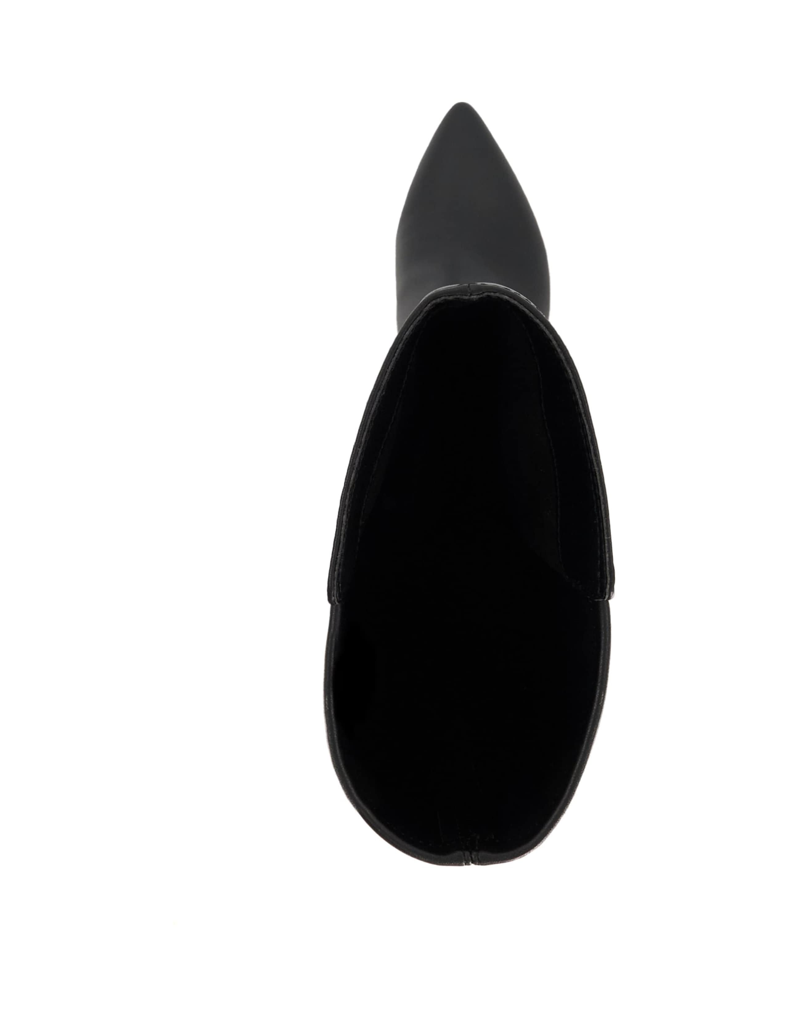 Leather Kitten Heel Knee High Boots 5 of 5