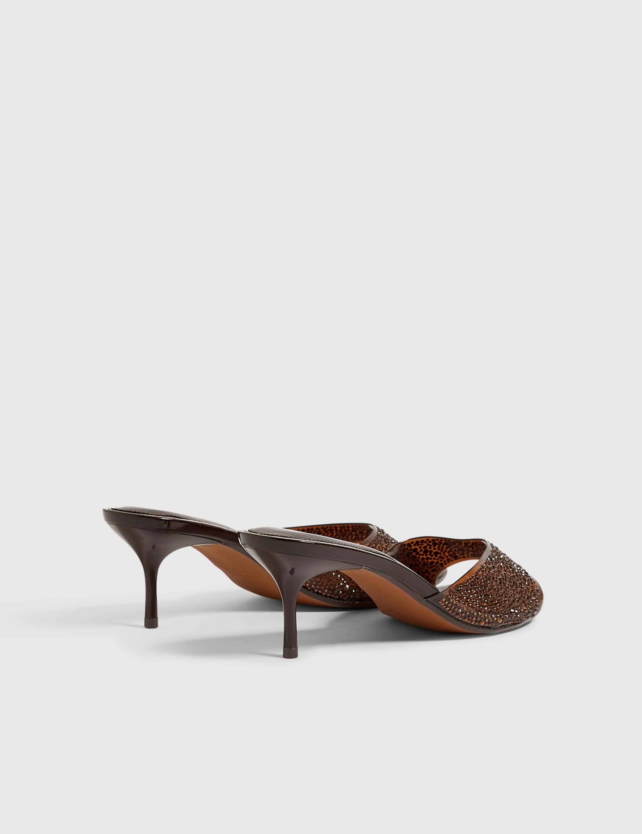 Faux Leather Mules 4 of 5