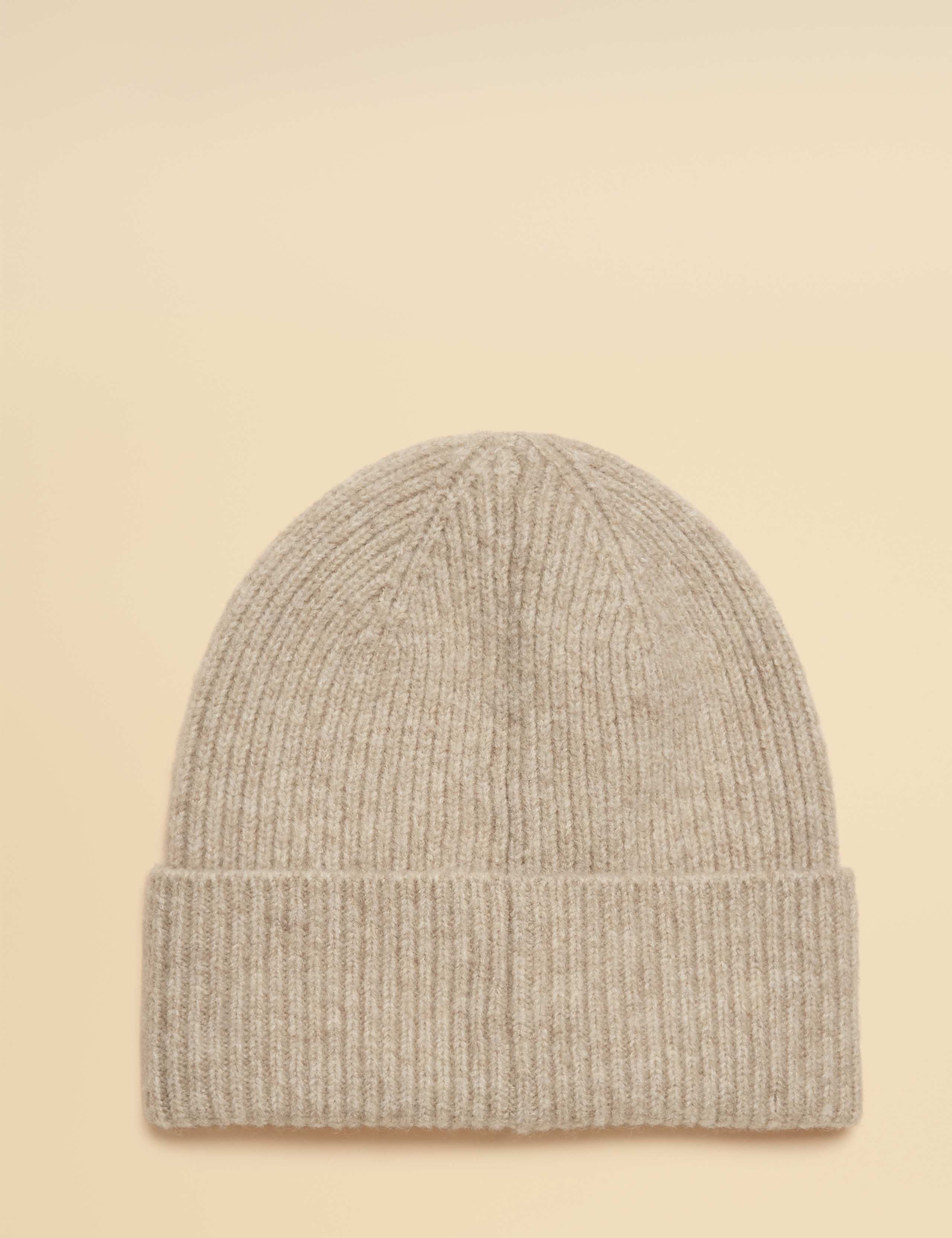 Knitted Textured Beanie Hat 5 of 6