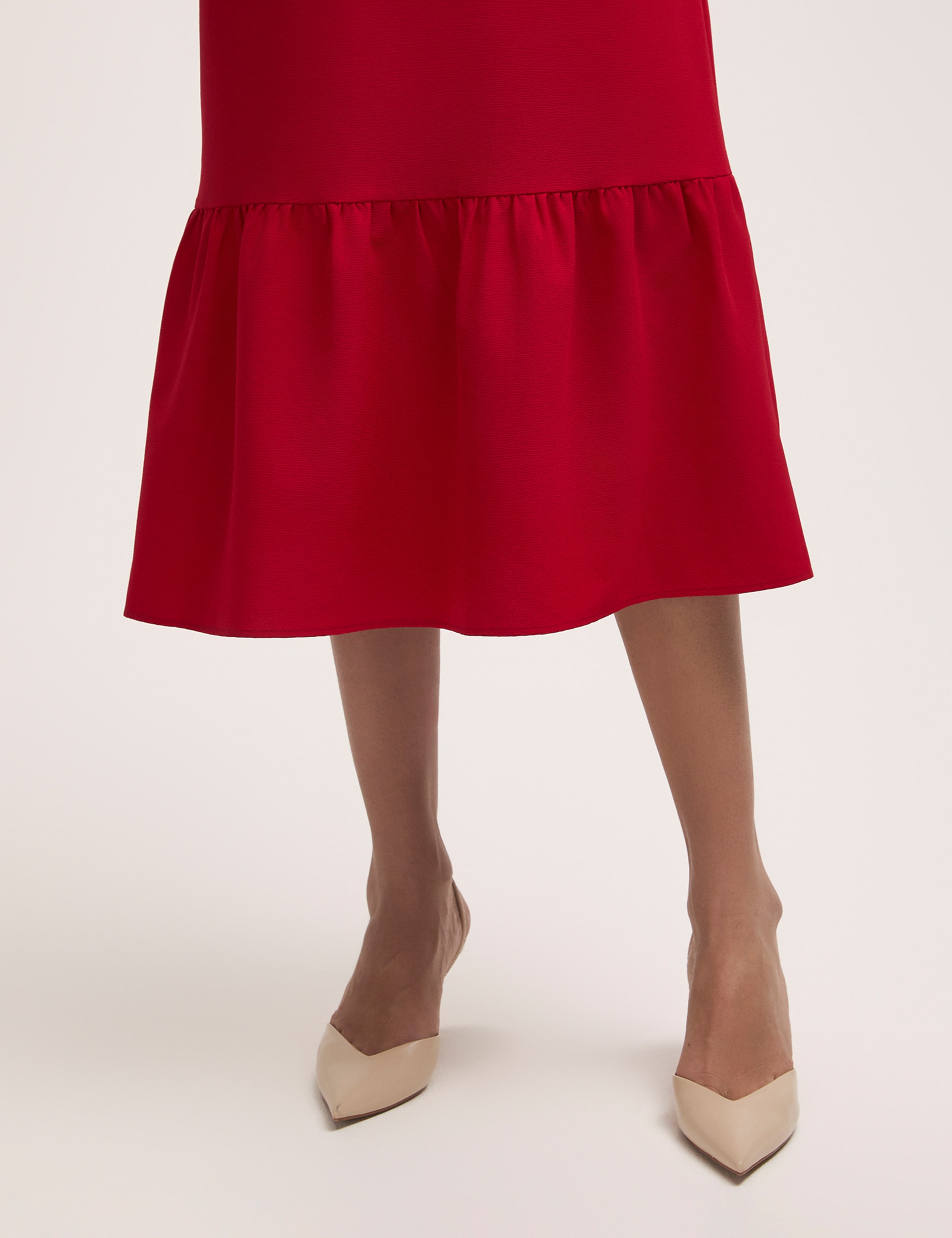 Midi Tiered Skirt 4 of 5