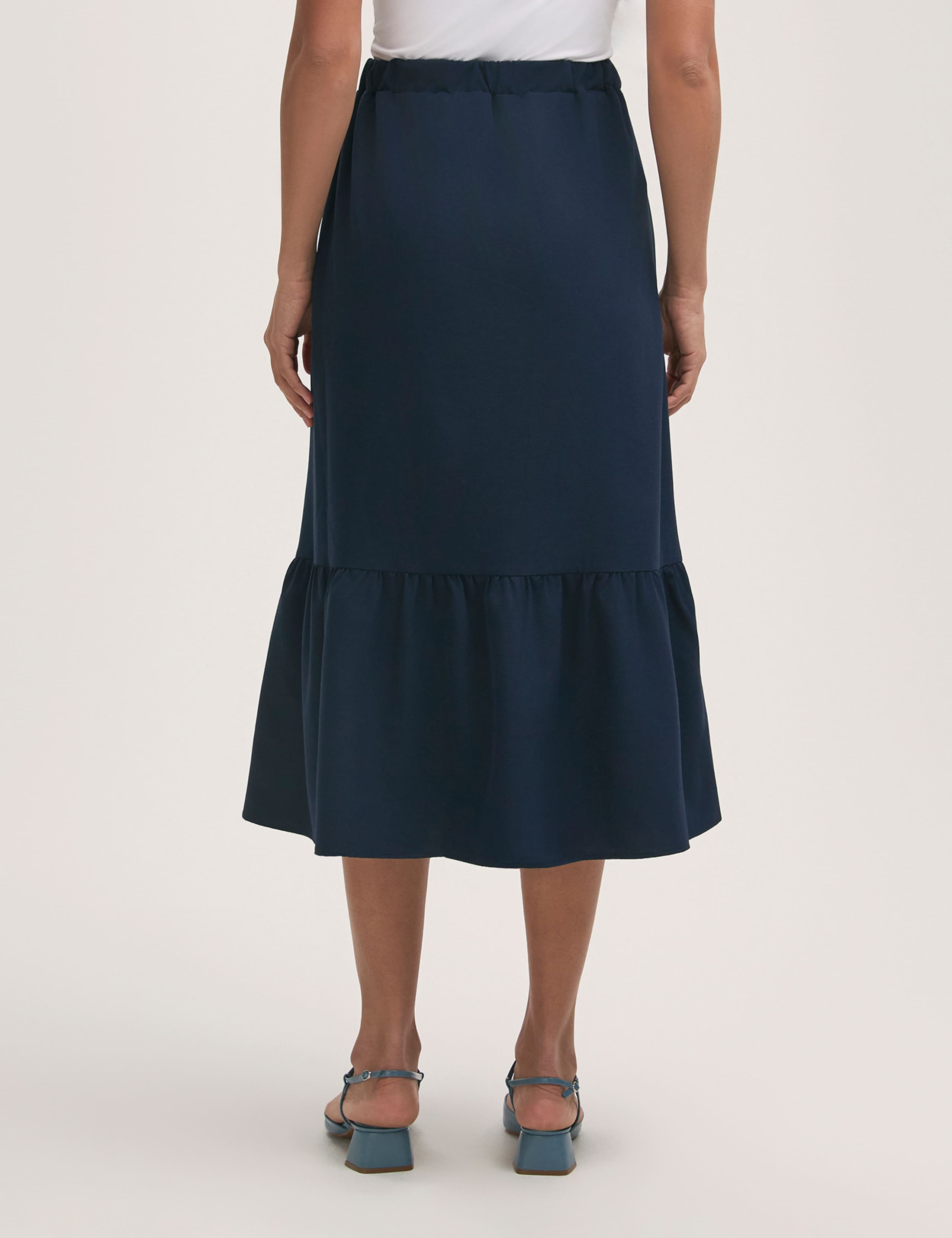 Midi Tiered Skirt 3 of 4
