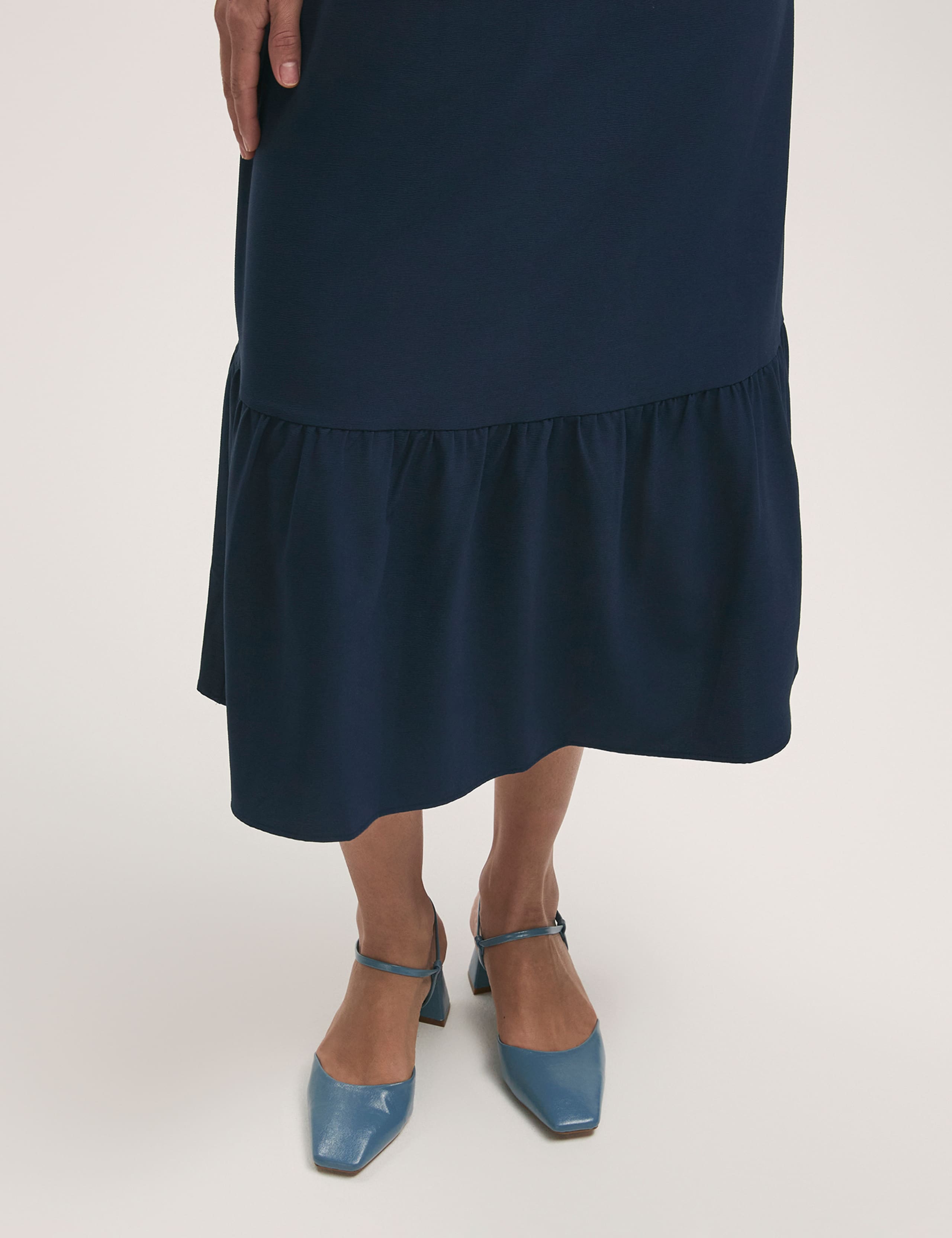 Midi Tiered Skirt 4 of 4