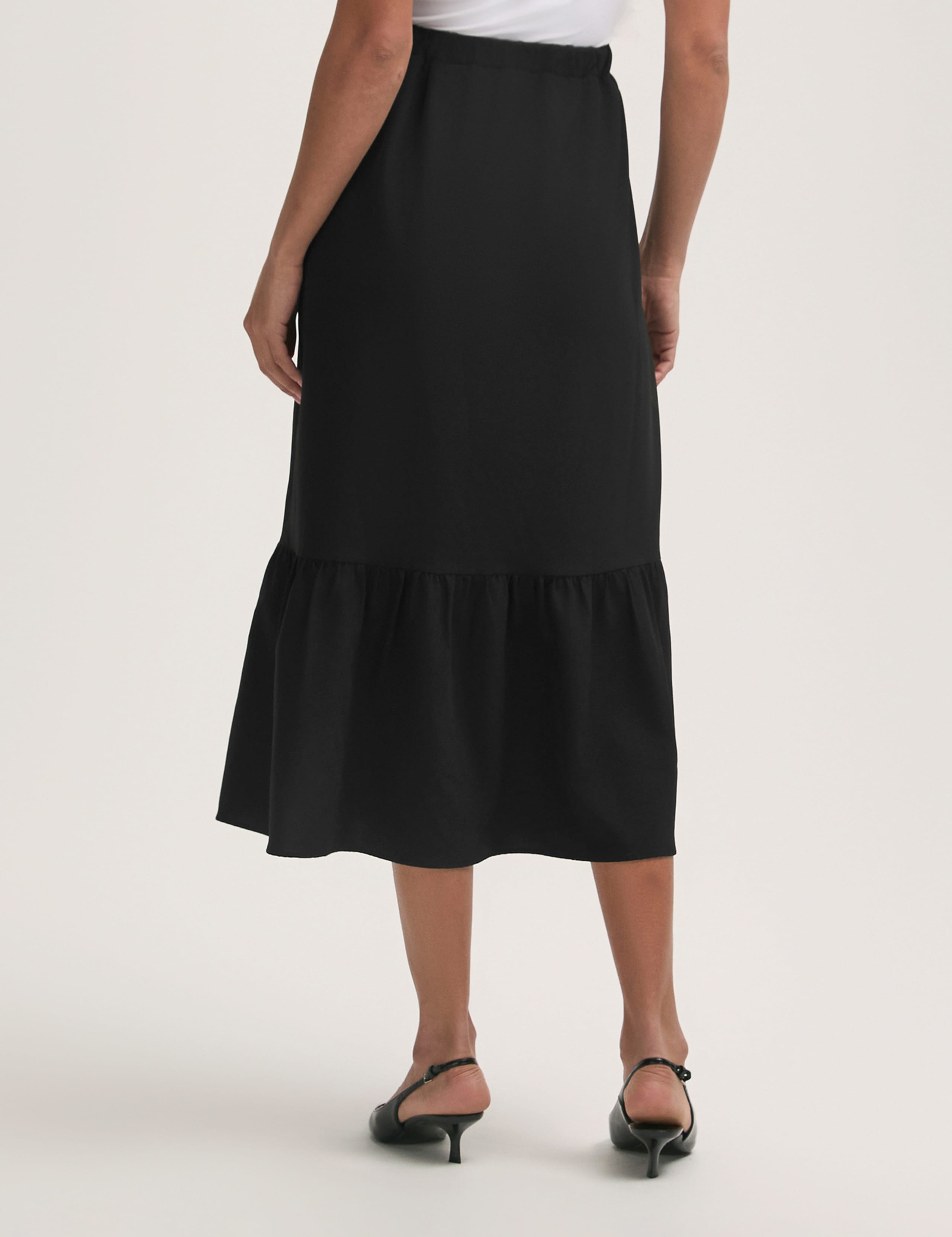 Midi Tiered Skirt 2 of 3