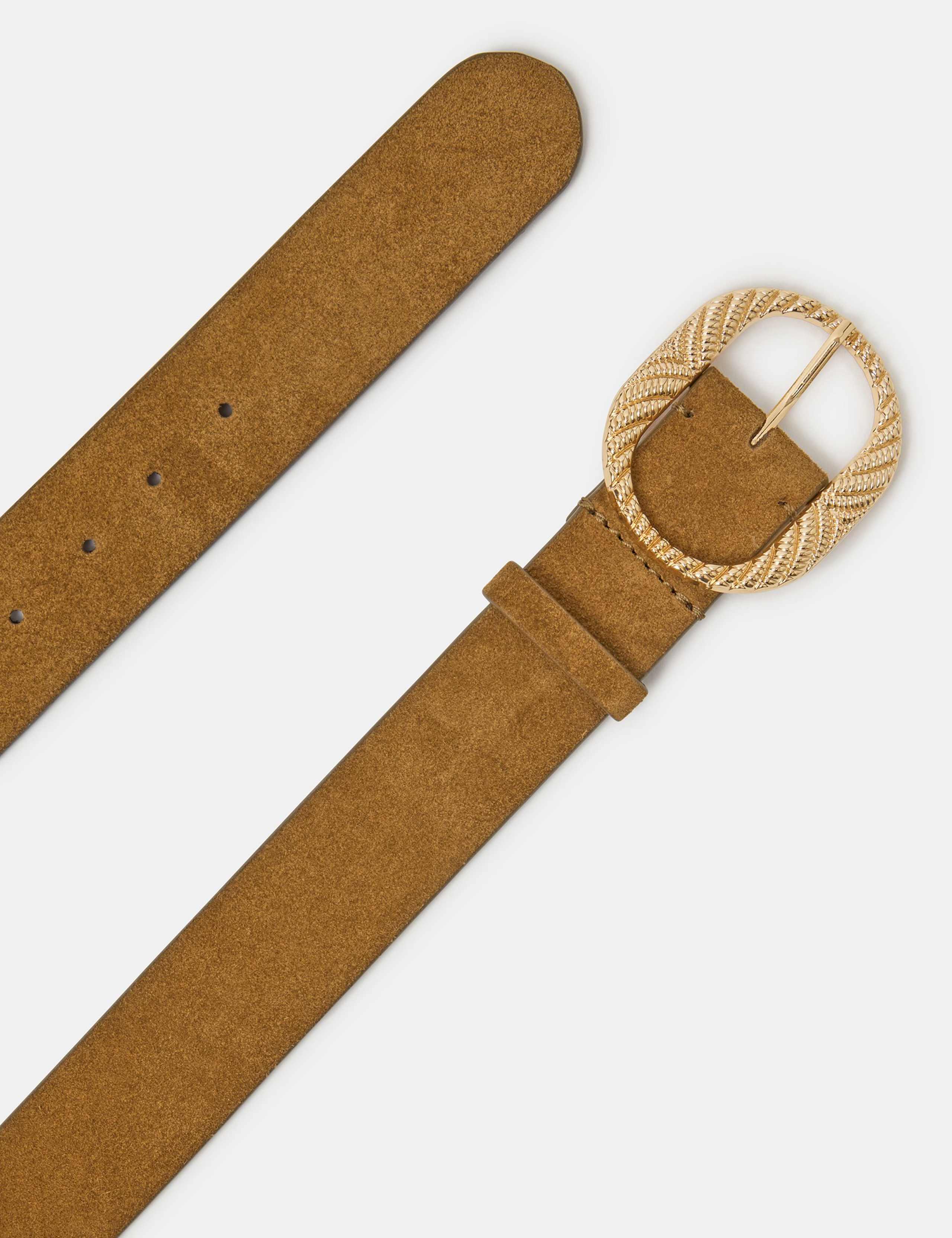 Suede Textured Waist Belt 2 of 3