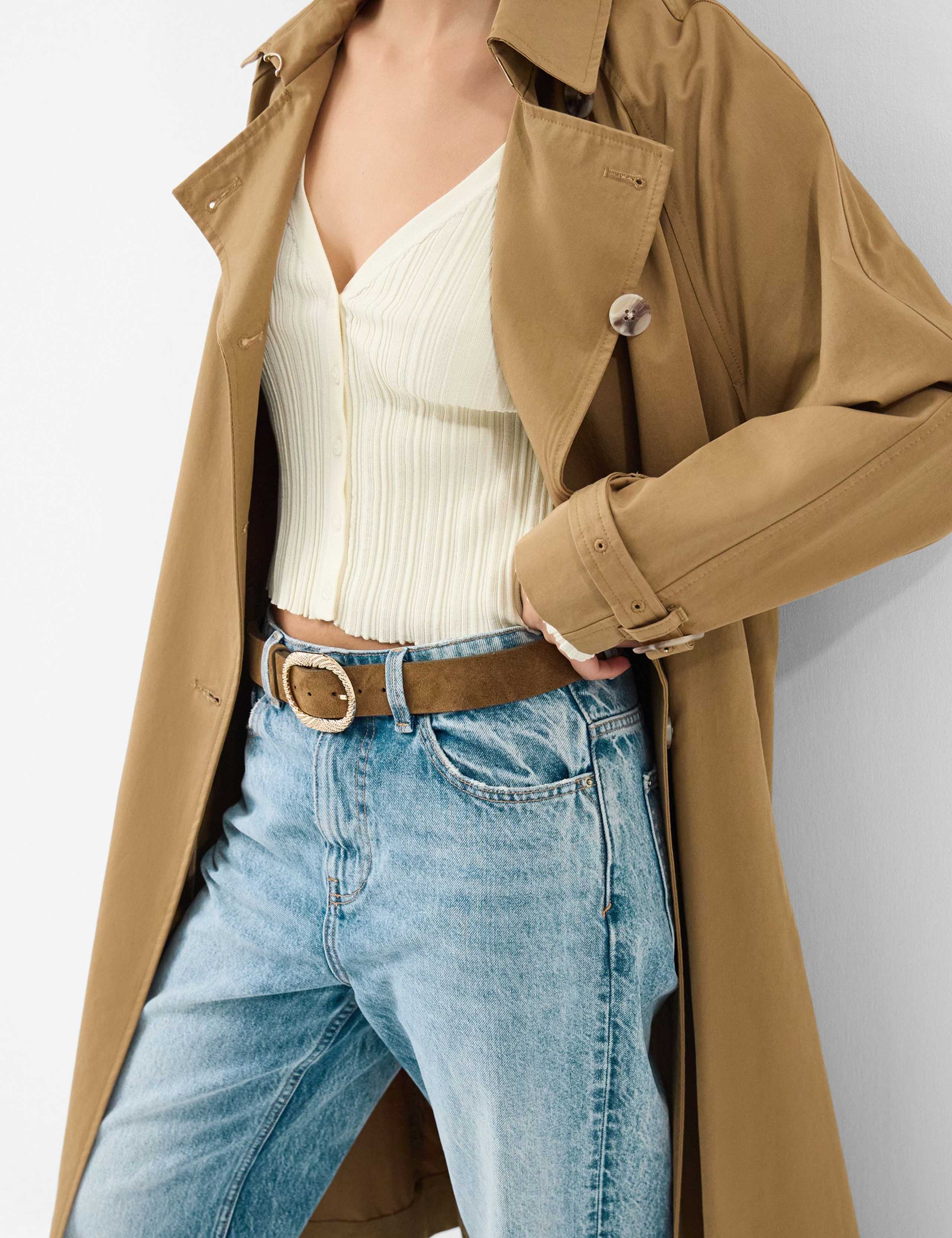 Suede Textured Waist Belt 3 of 3