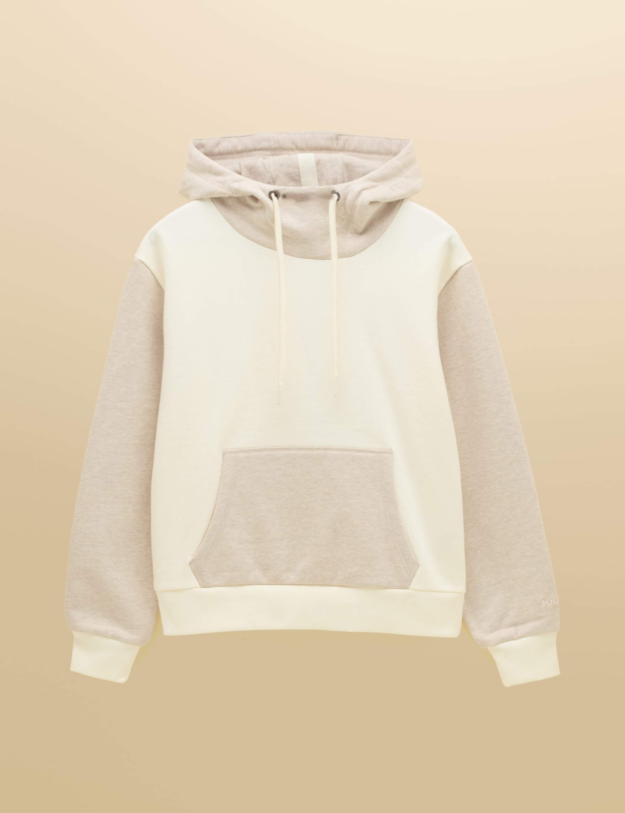 Pure Cotton Colour Block Relaxed Hoodie 3 of 7