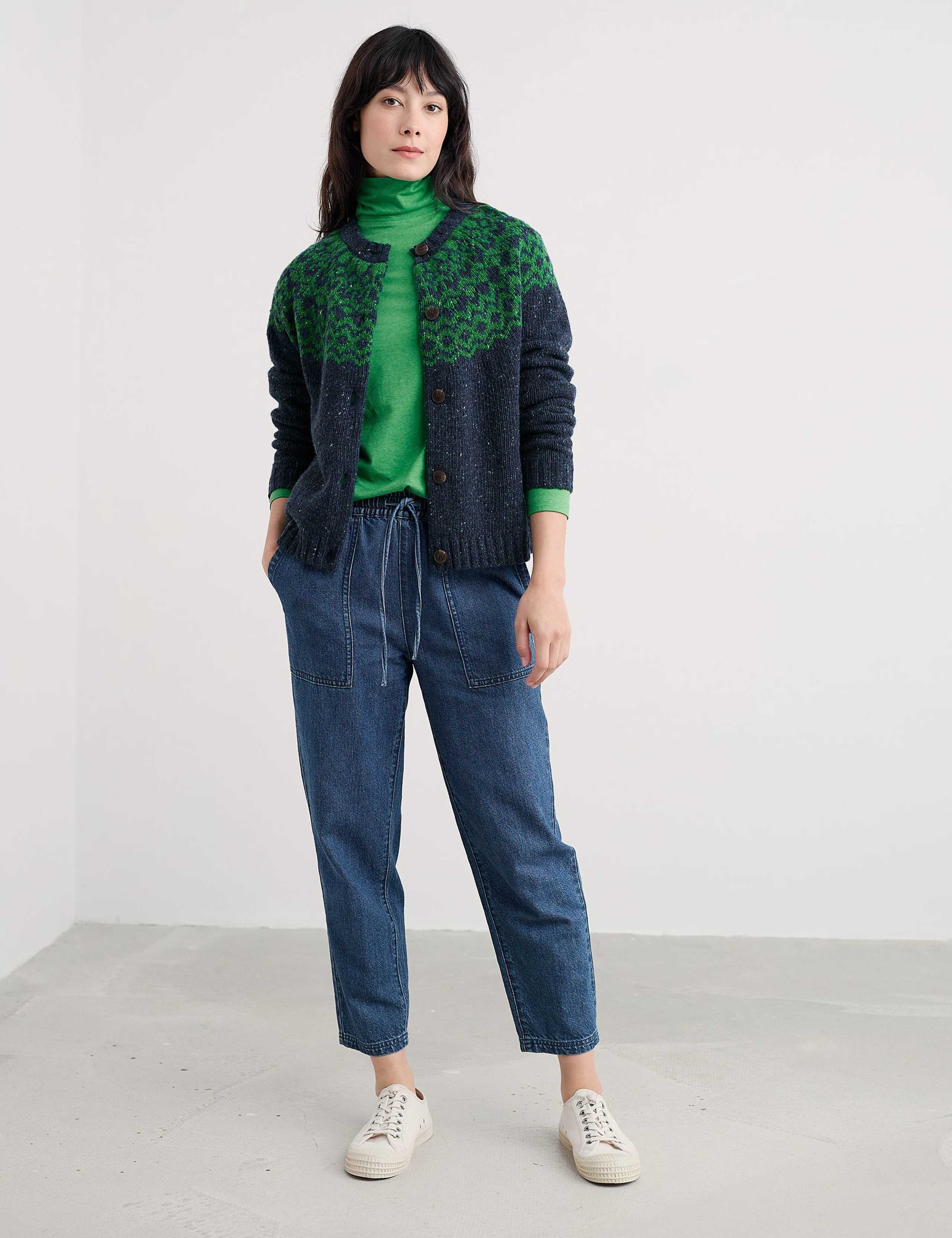 Cotton Rich Roll Neck Top 3 of 5