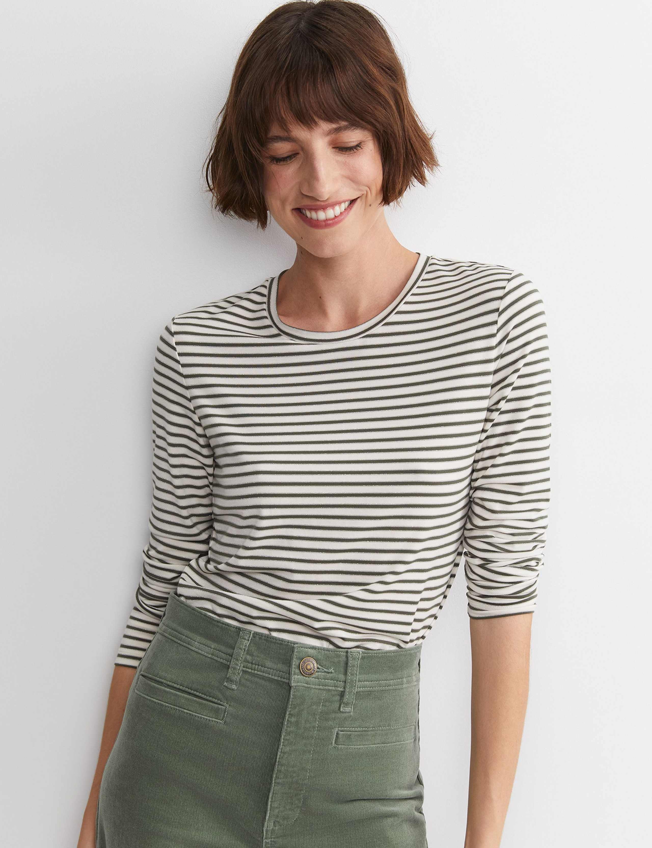 Modal Rich StripedT-Shirt 2 of 5