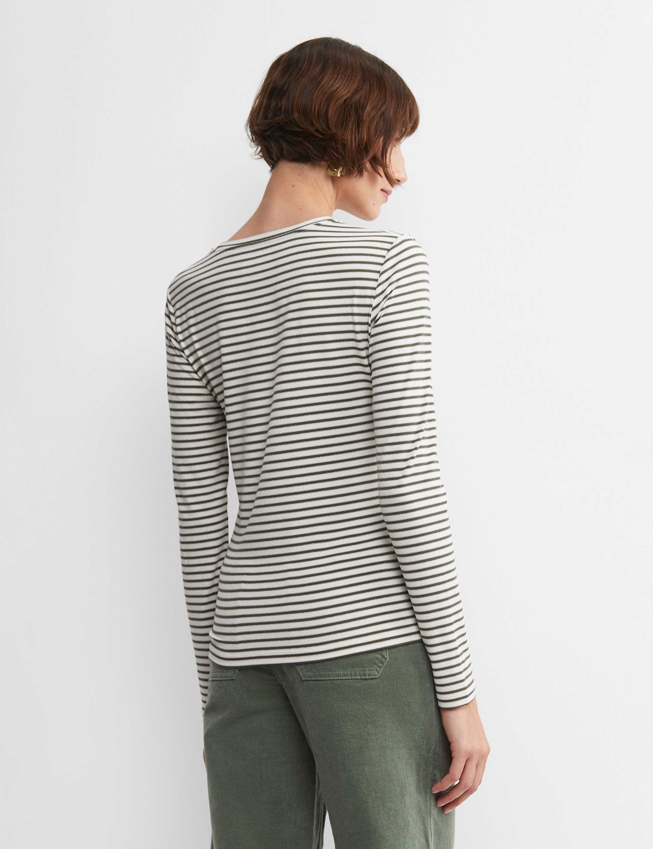 Modal Rich StripedT-Shirt 3 of 5