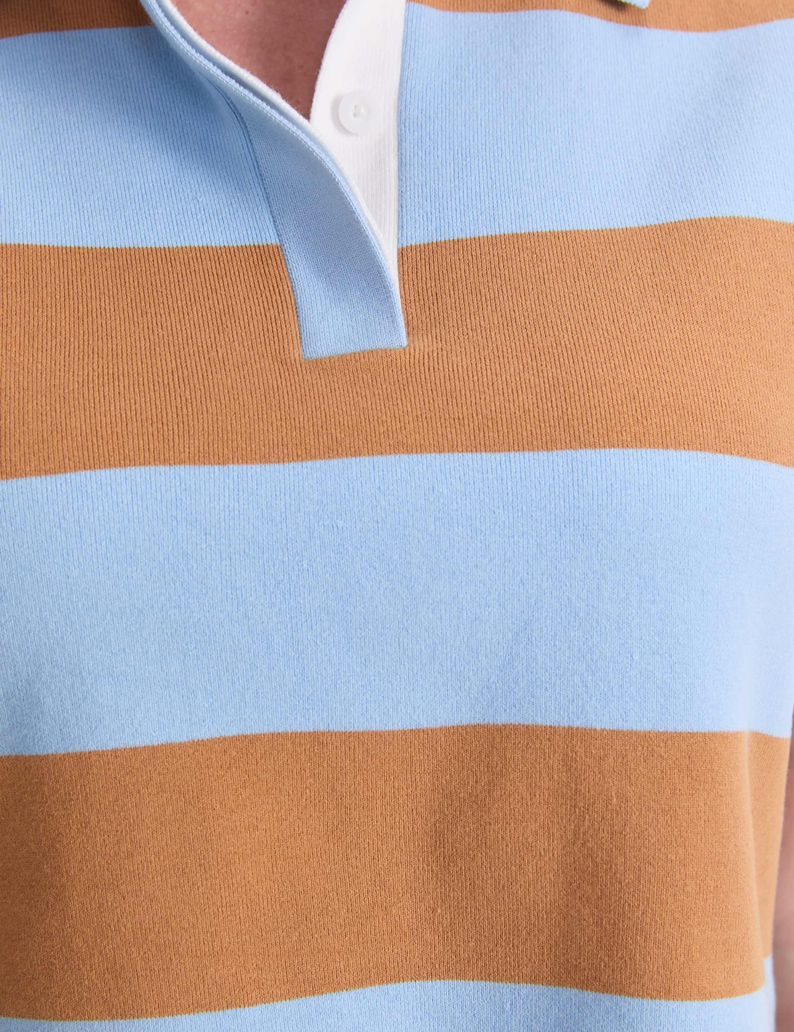 Cotton Rich Striped Polo Tank Top 7 of 7