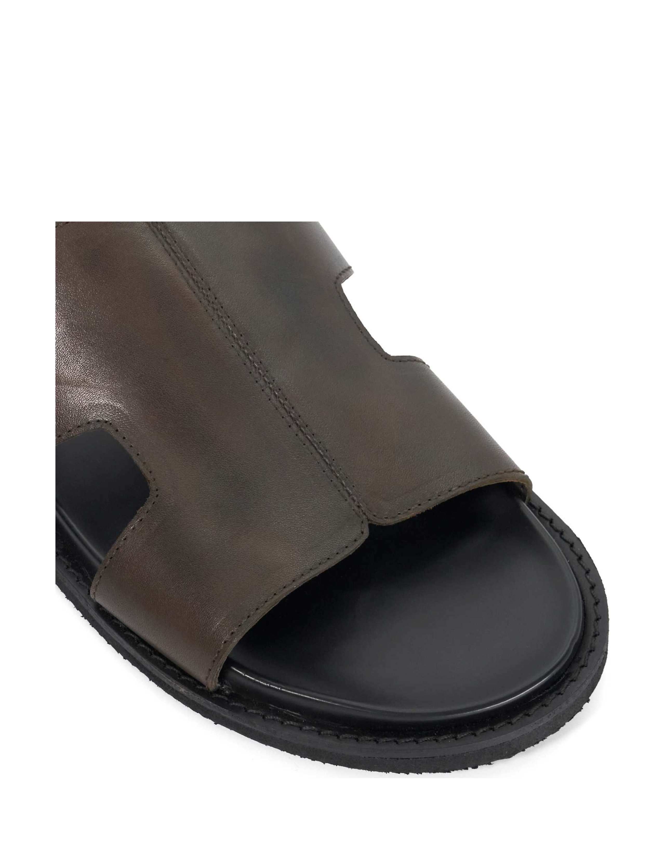 Leather Cut Out Sandals 3 of 6