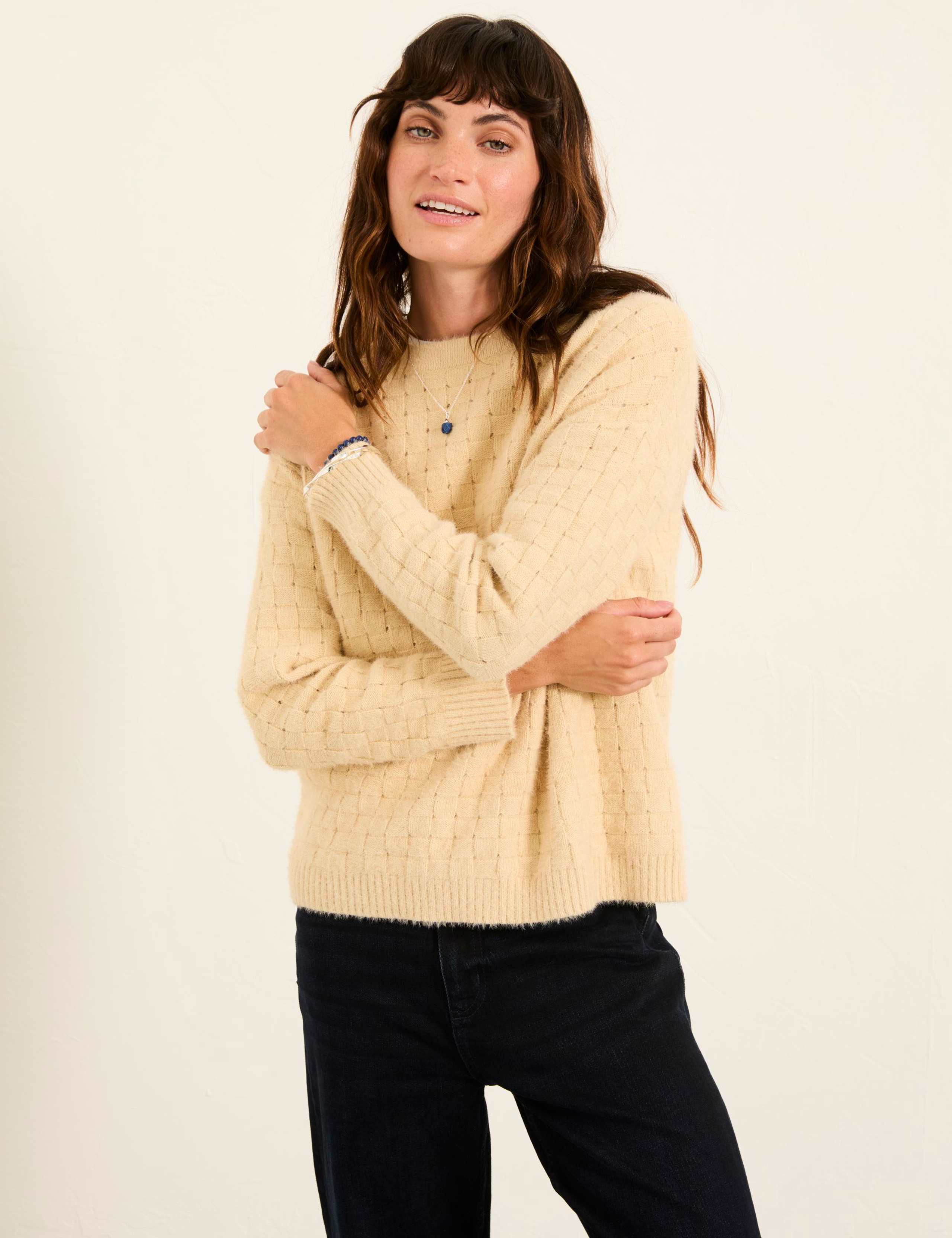 Cotton Rich Ribbed Jumper 3 of 6