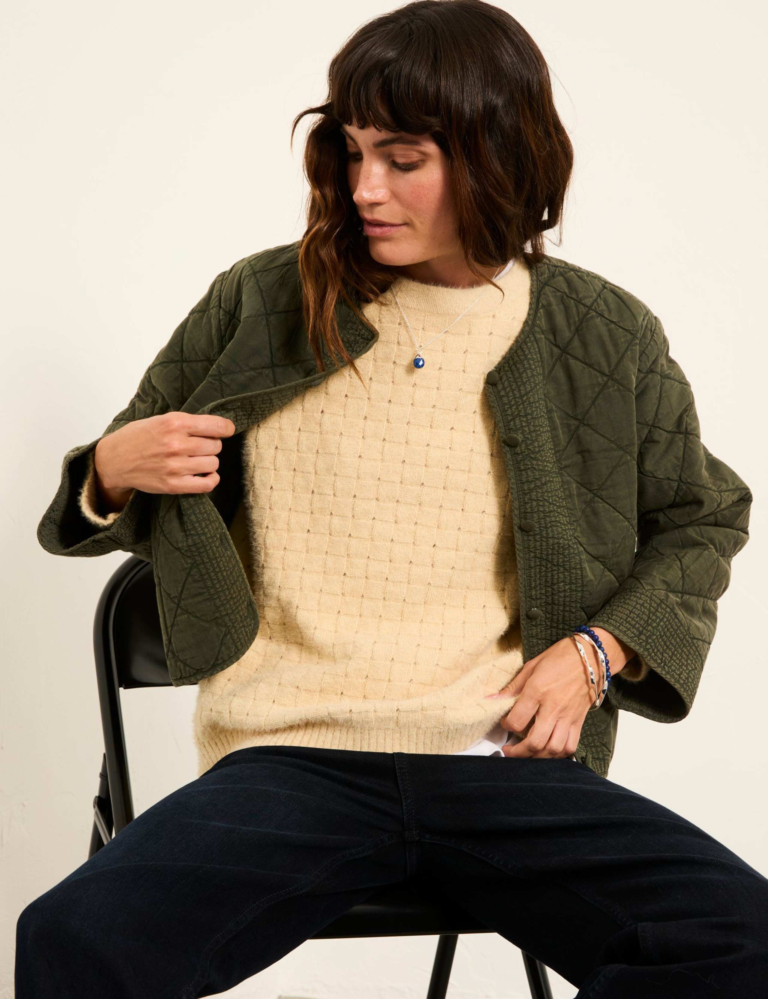 Cotton Rich Ribbed Jumper 5 of 6