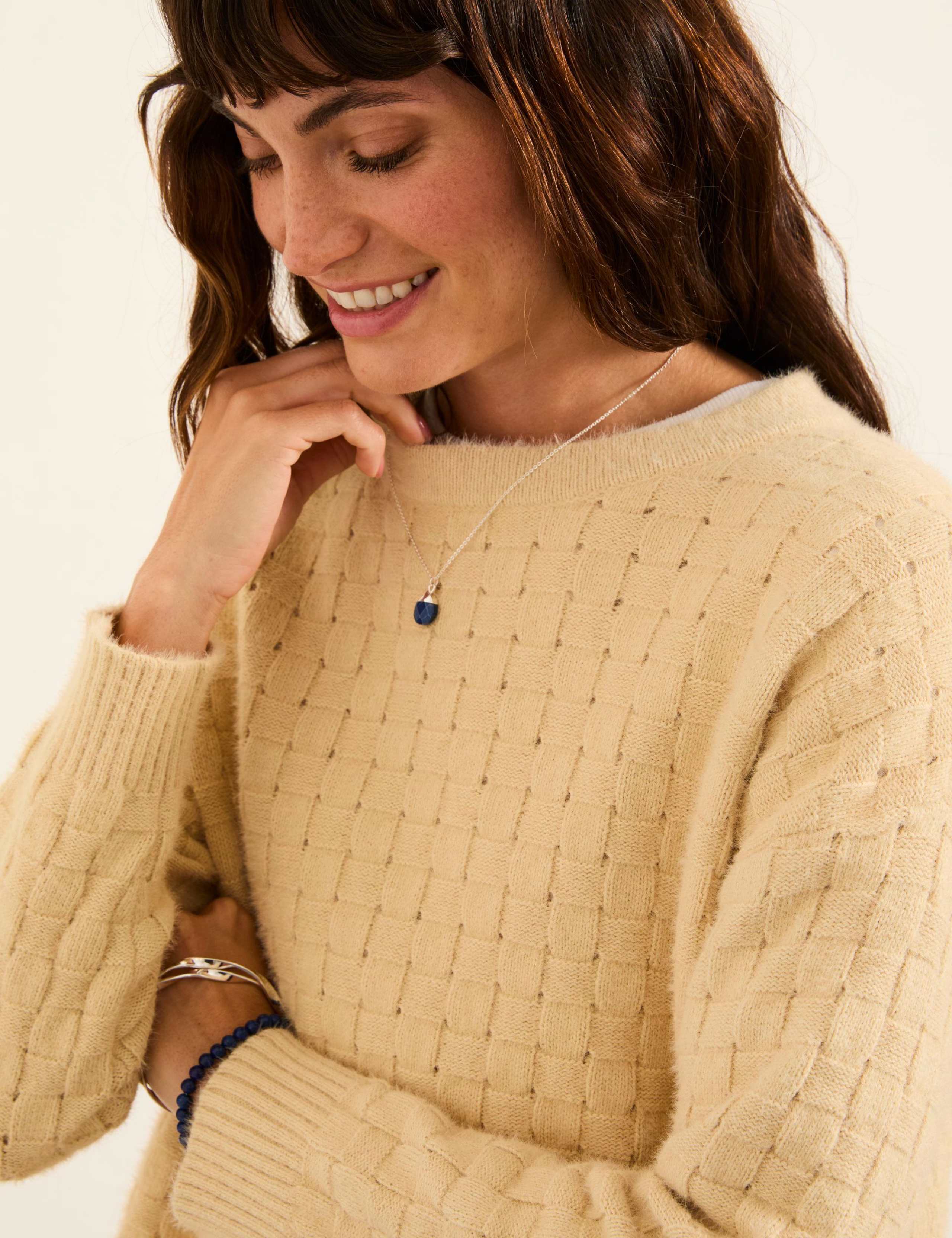 Cotton Rich Ribbed Jumper 6 of 6