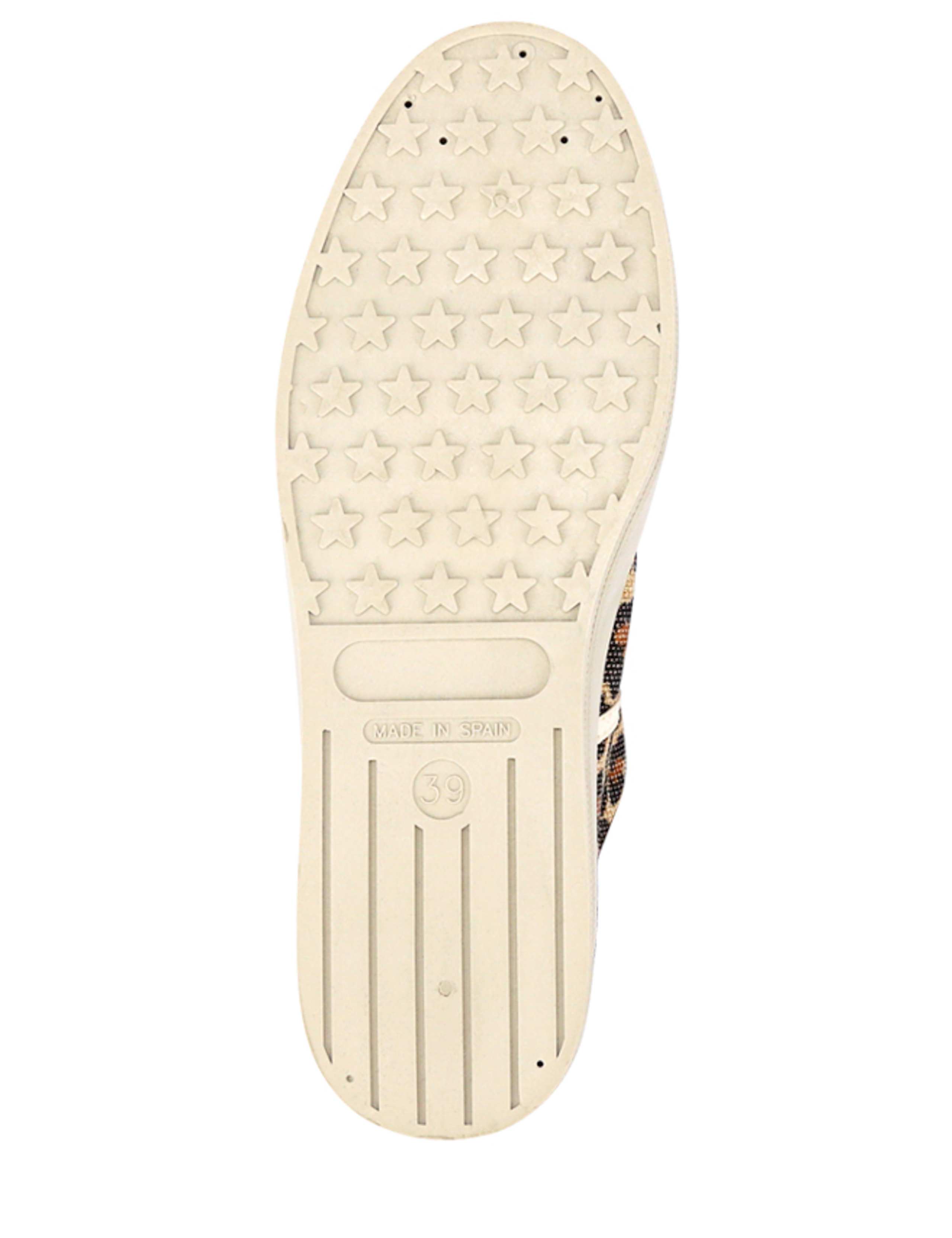 Lace Up Animal Print Platform Trainers 7 of 7