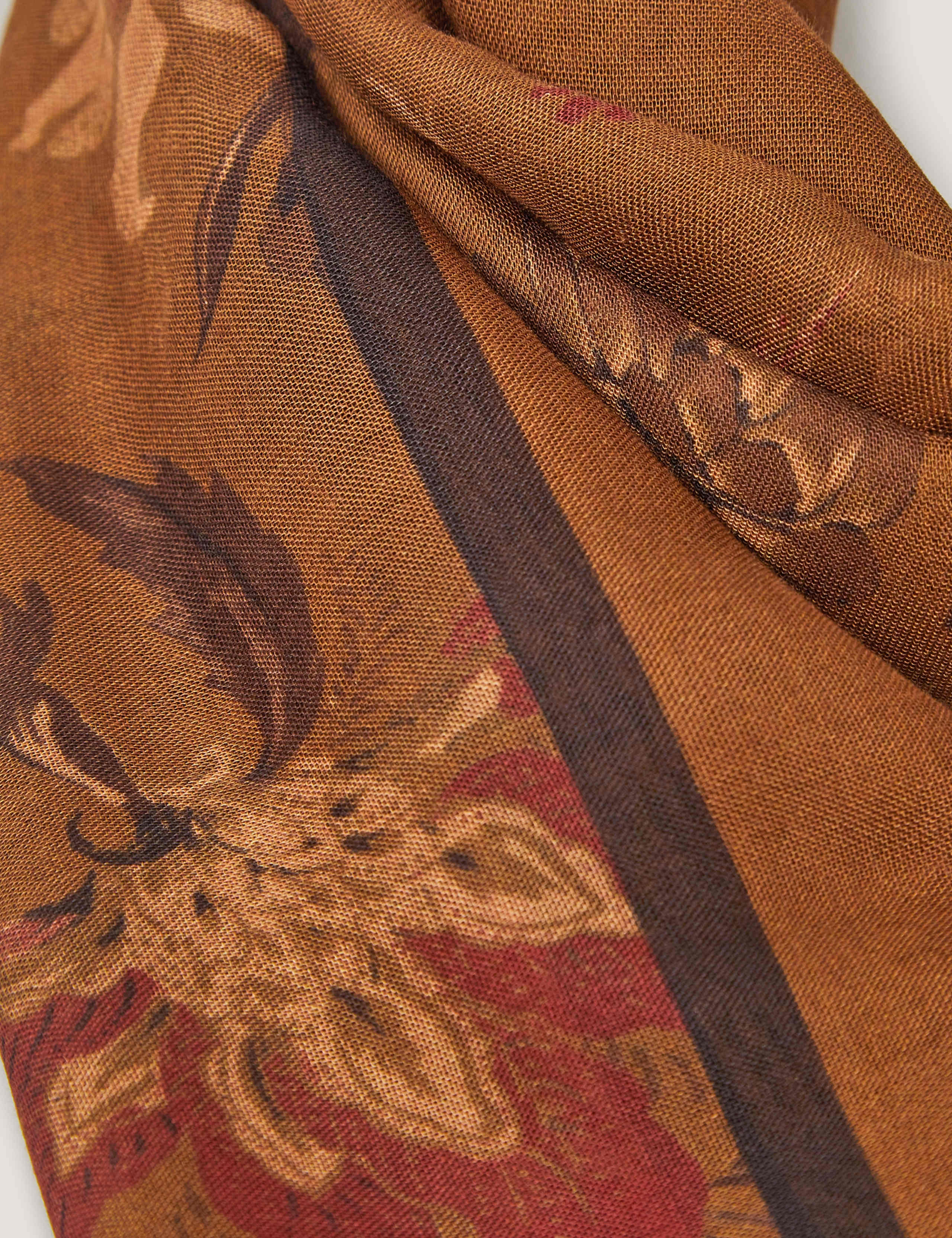 Modal Silk Printed Scarf 2 of 3