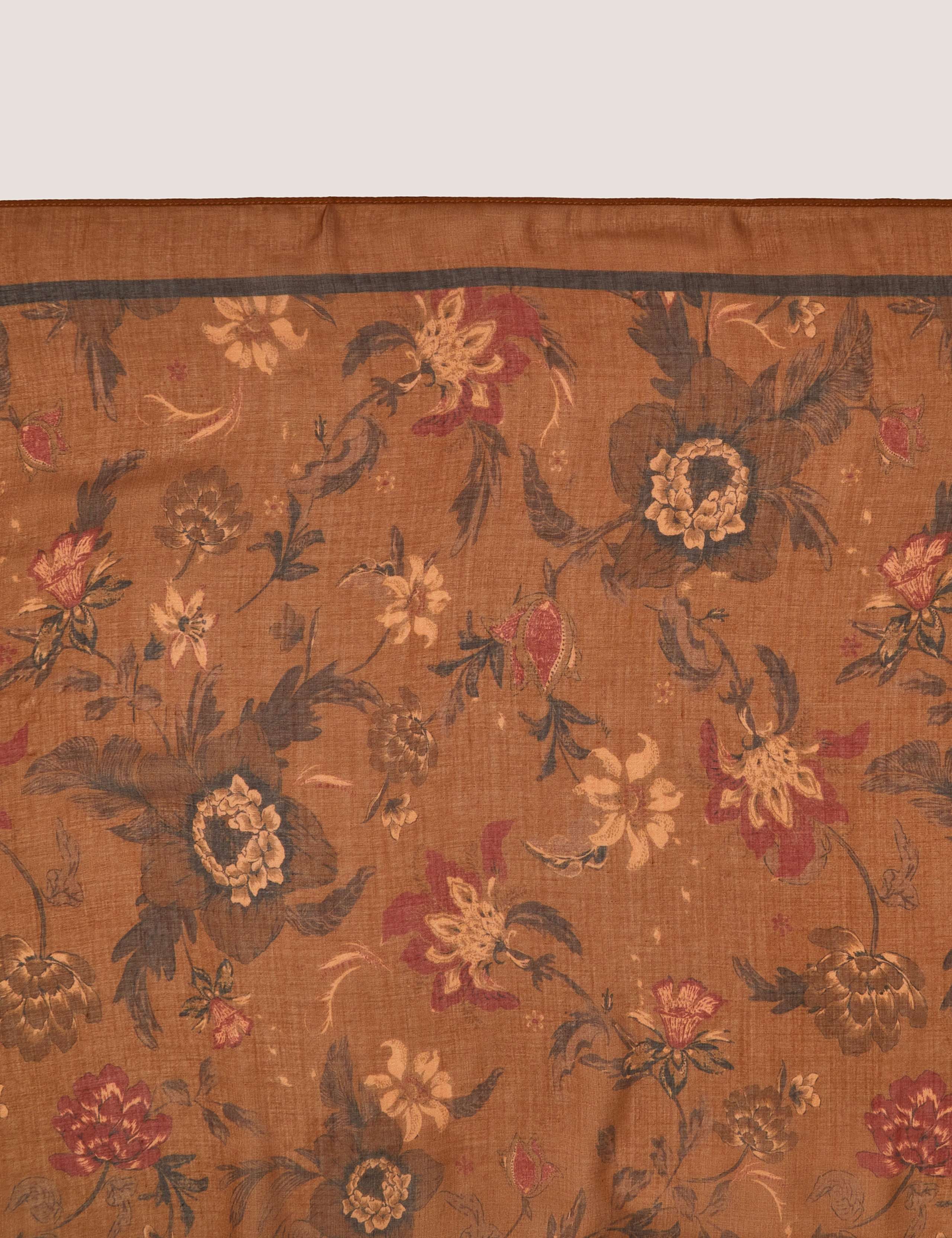 Modal Silk Printed Scarf 3 of 3