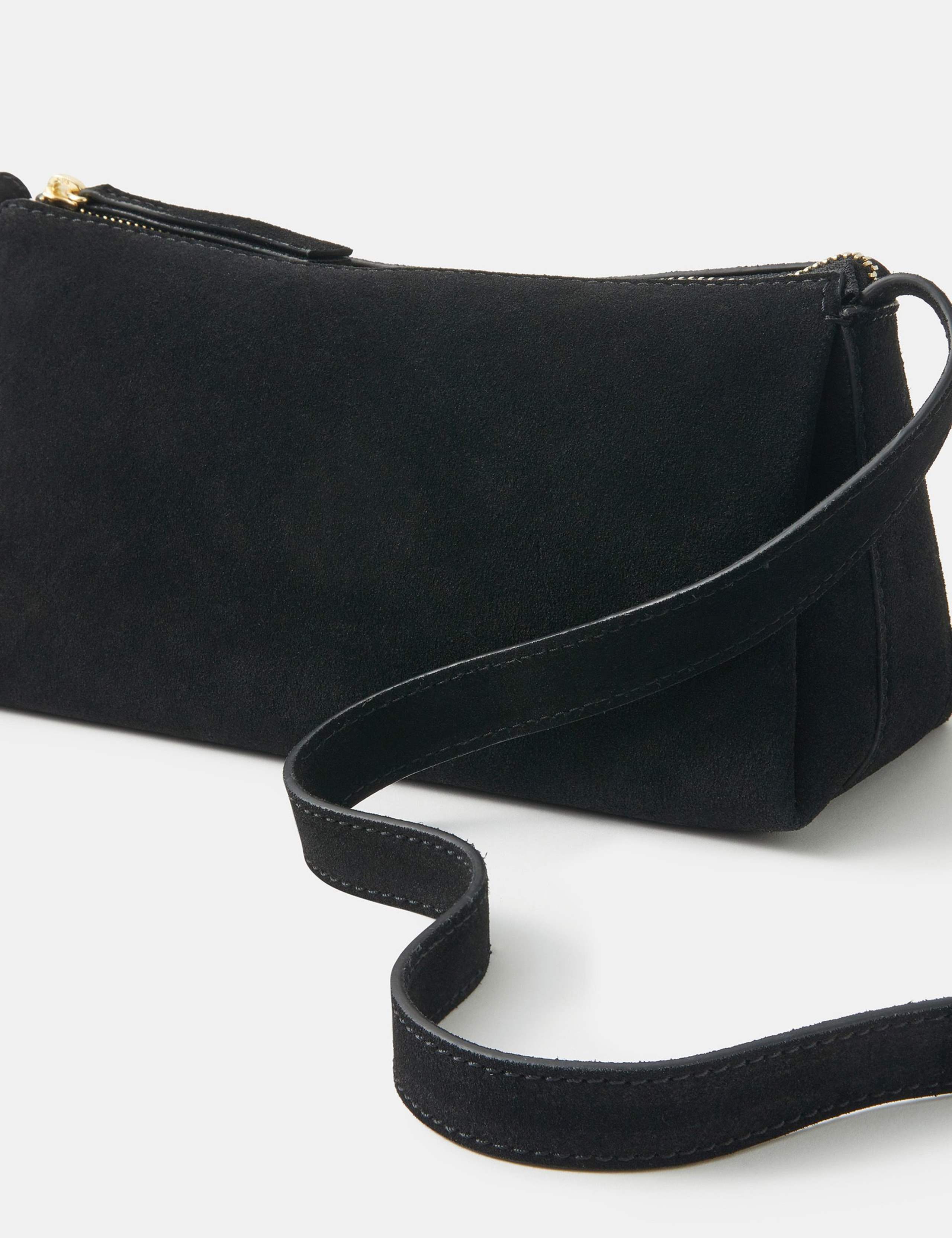 Suede Cross Body Bag 4 of 5