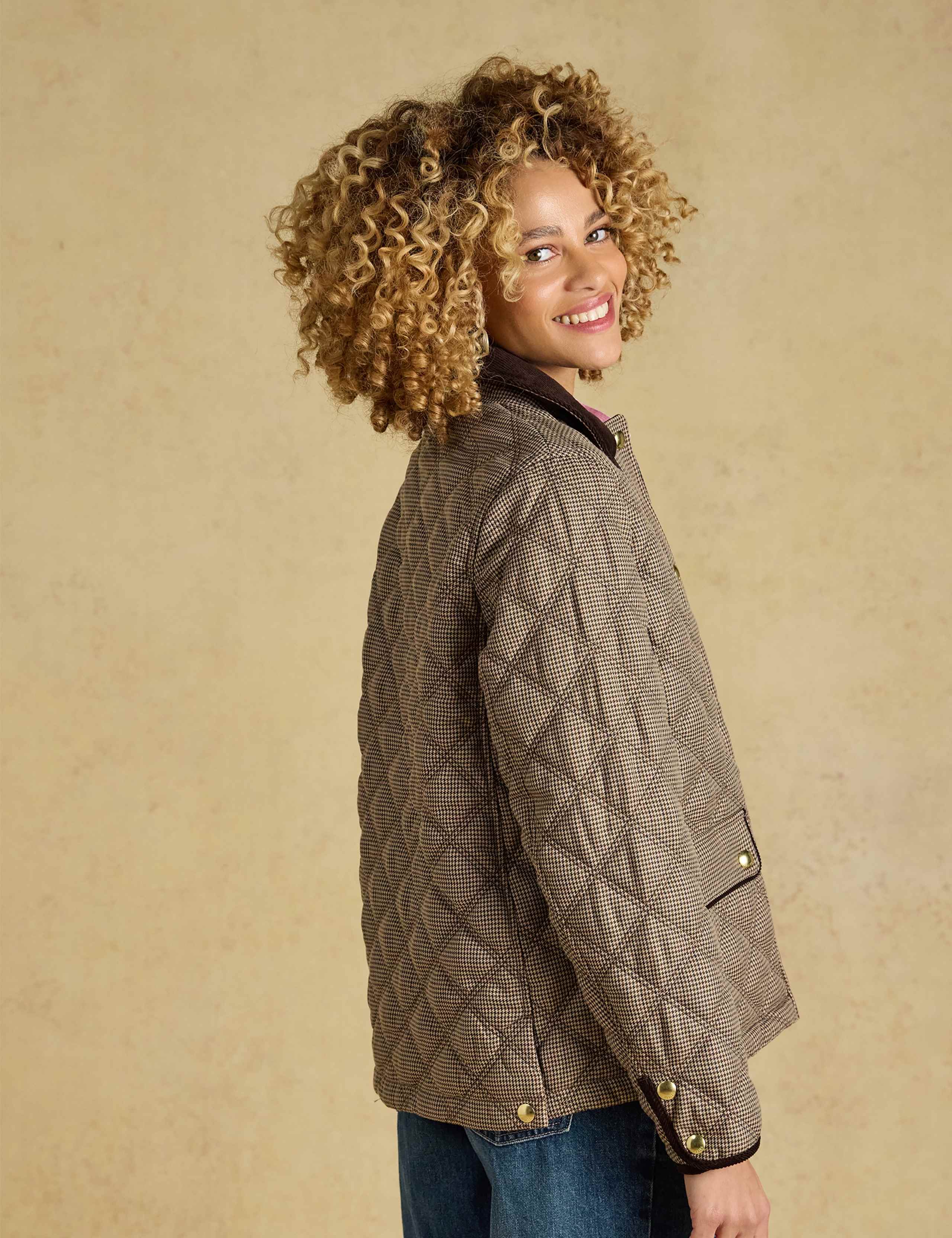Checked Quilted Jacket 8 of 13
