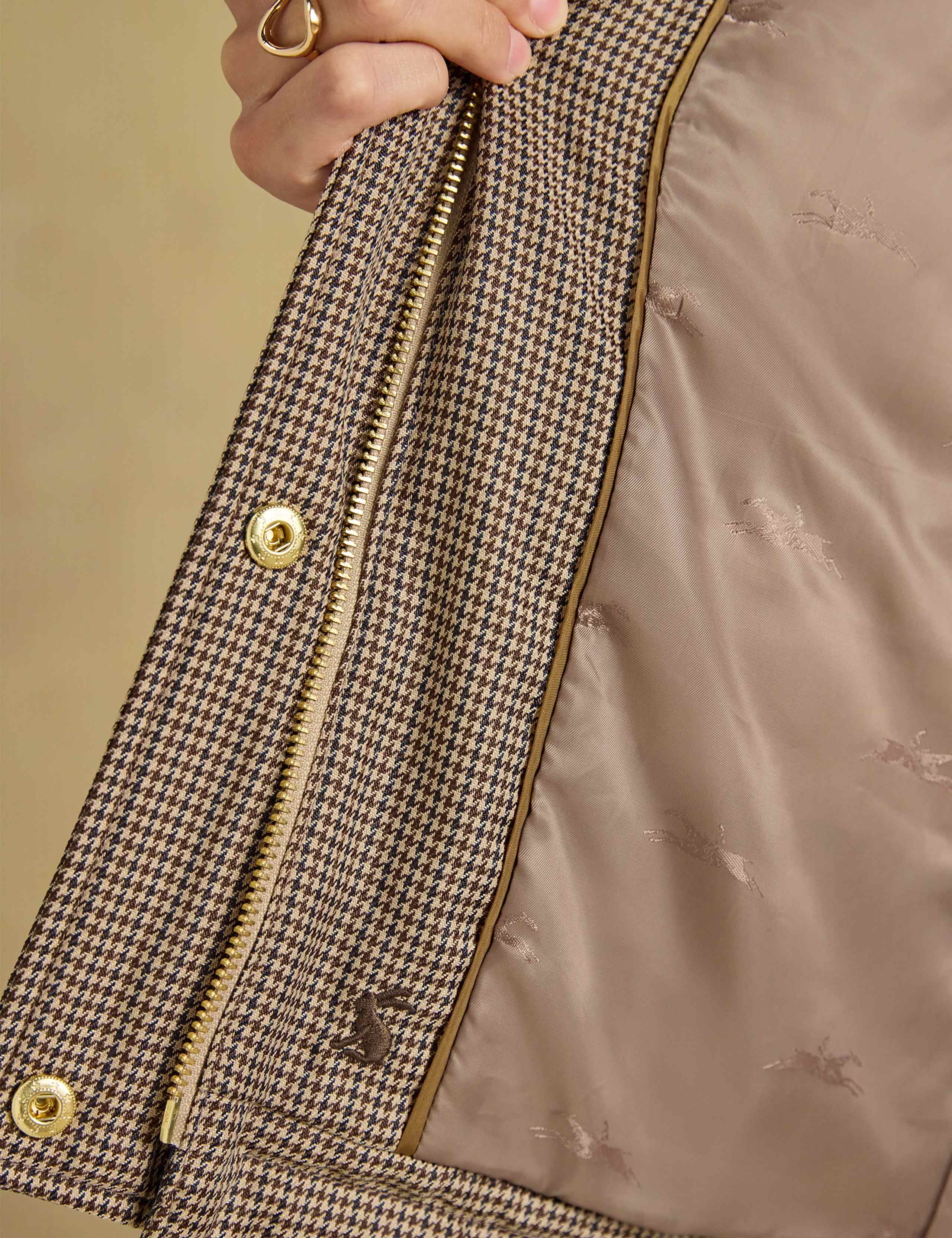 Checked Quilted Jacket 9 of 13