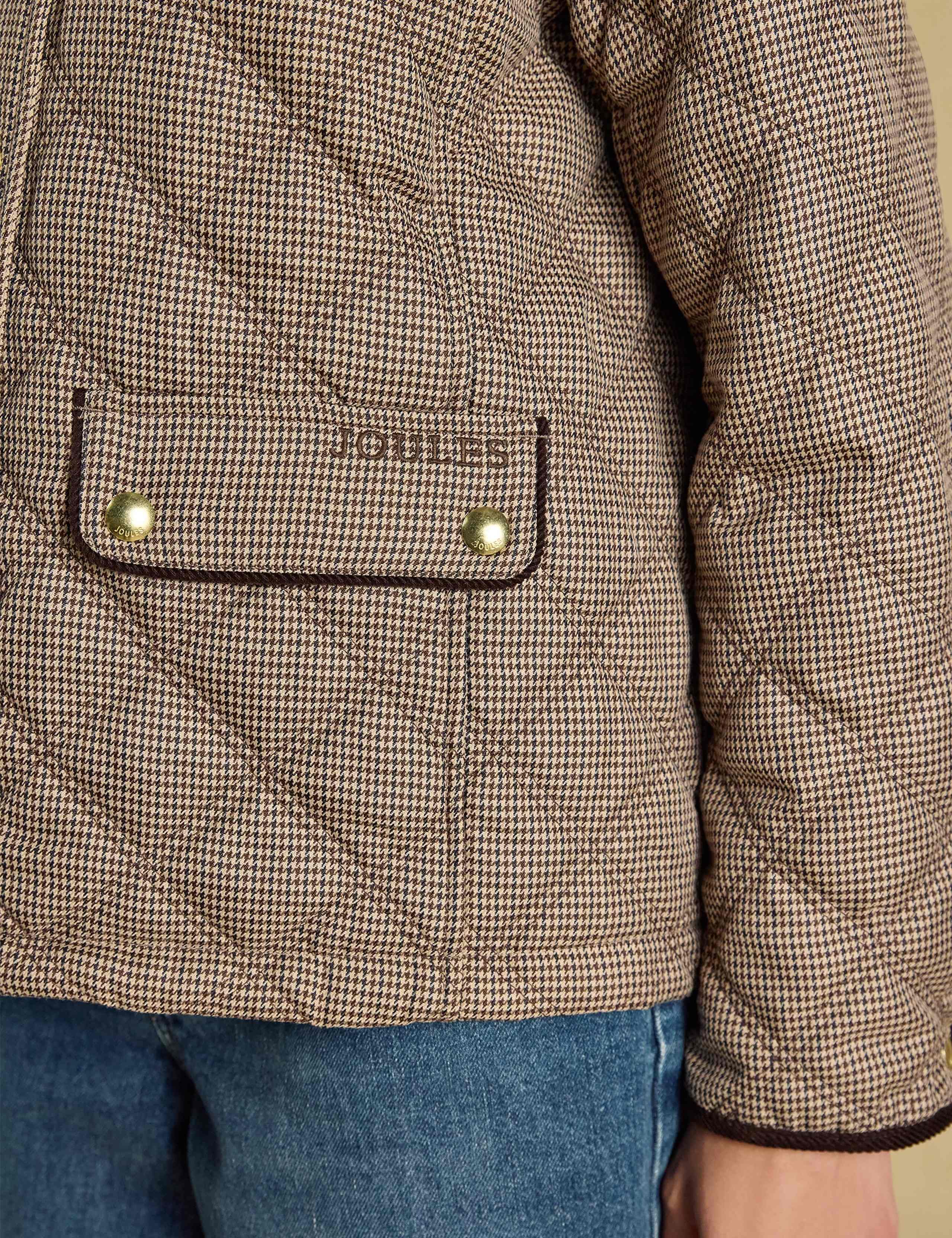 Checked Quilted Jacket 12 of 13