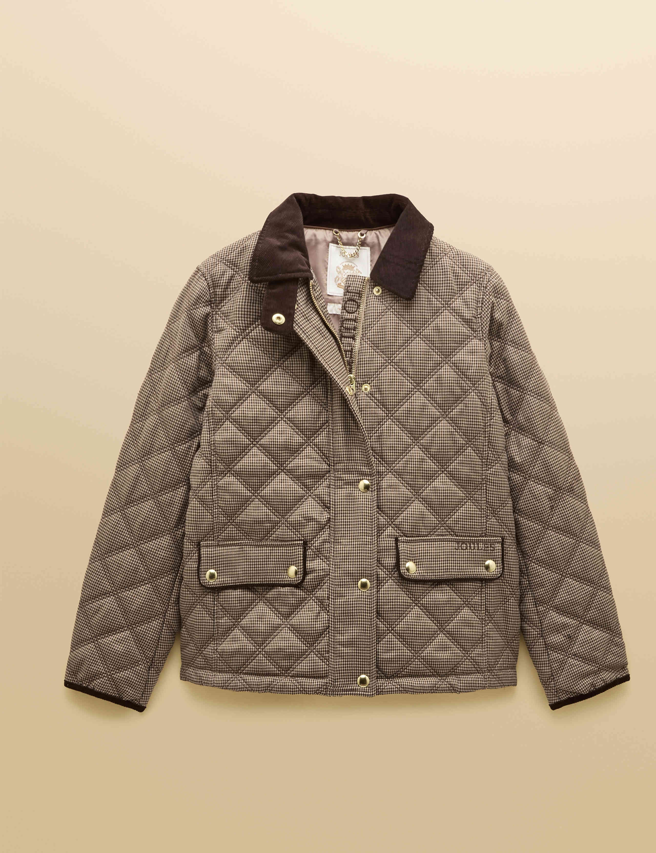 Checked Quilted Jacket 4 of 13