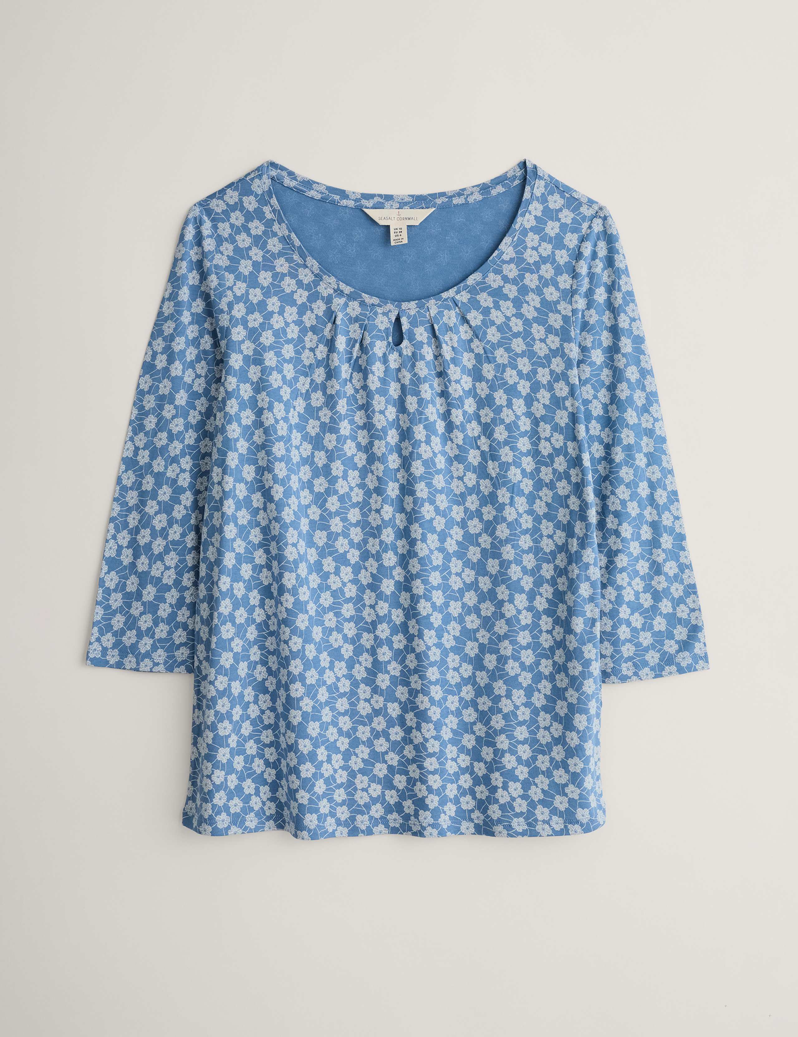 Cotton Blend Floral Top 2 of 4