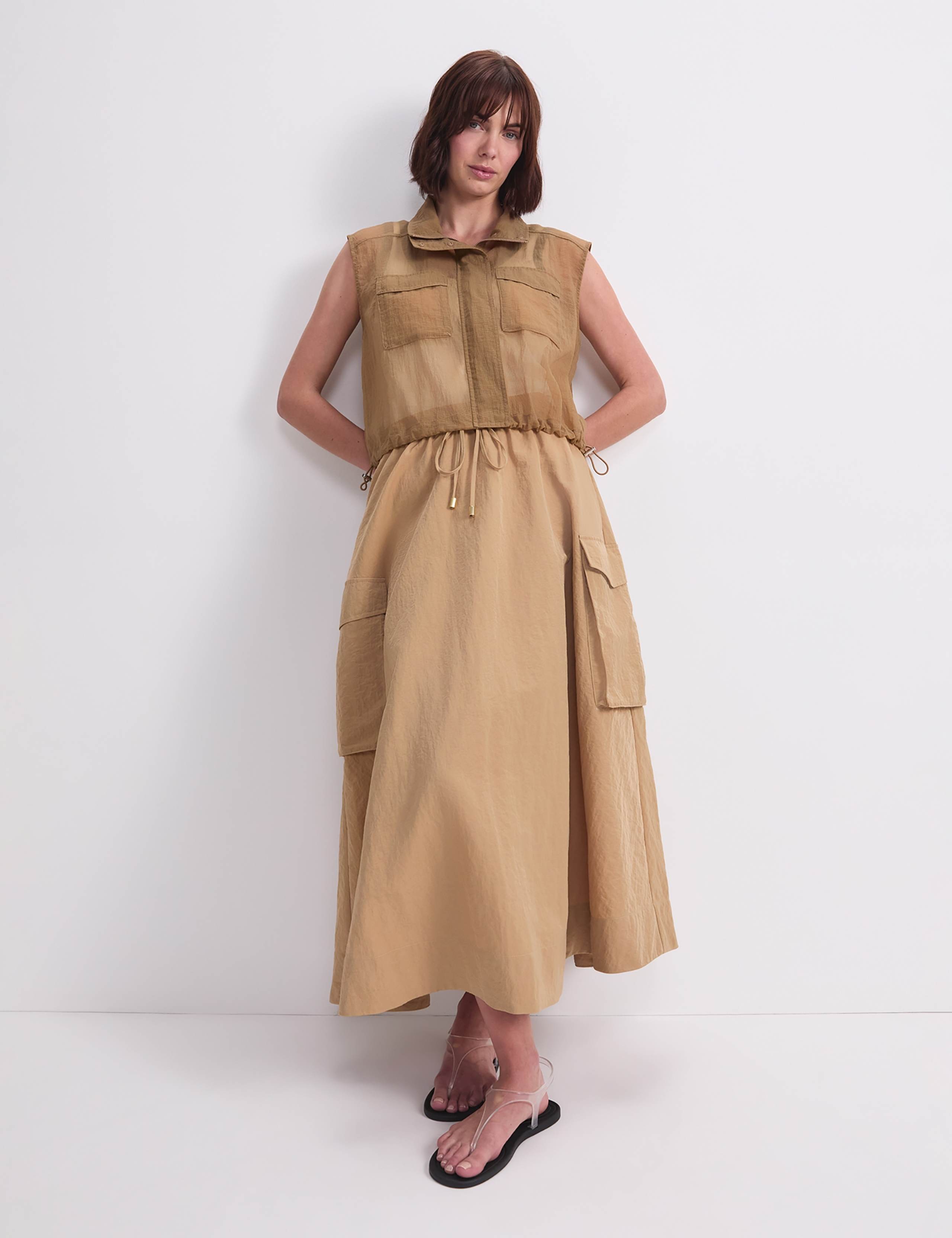 Sheer Utility Vest 2 of 8