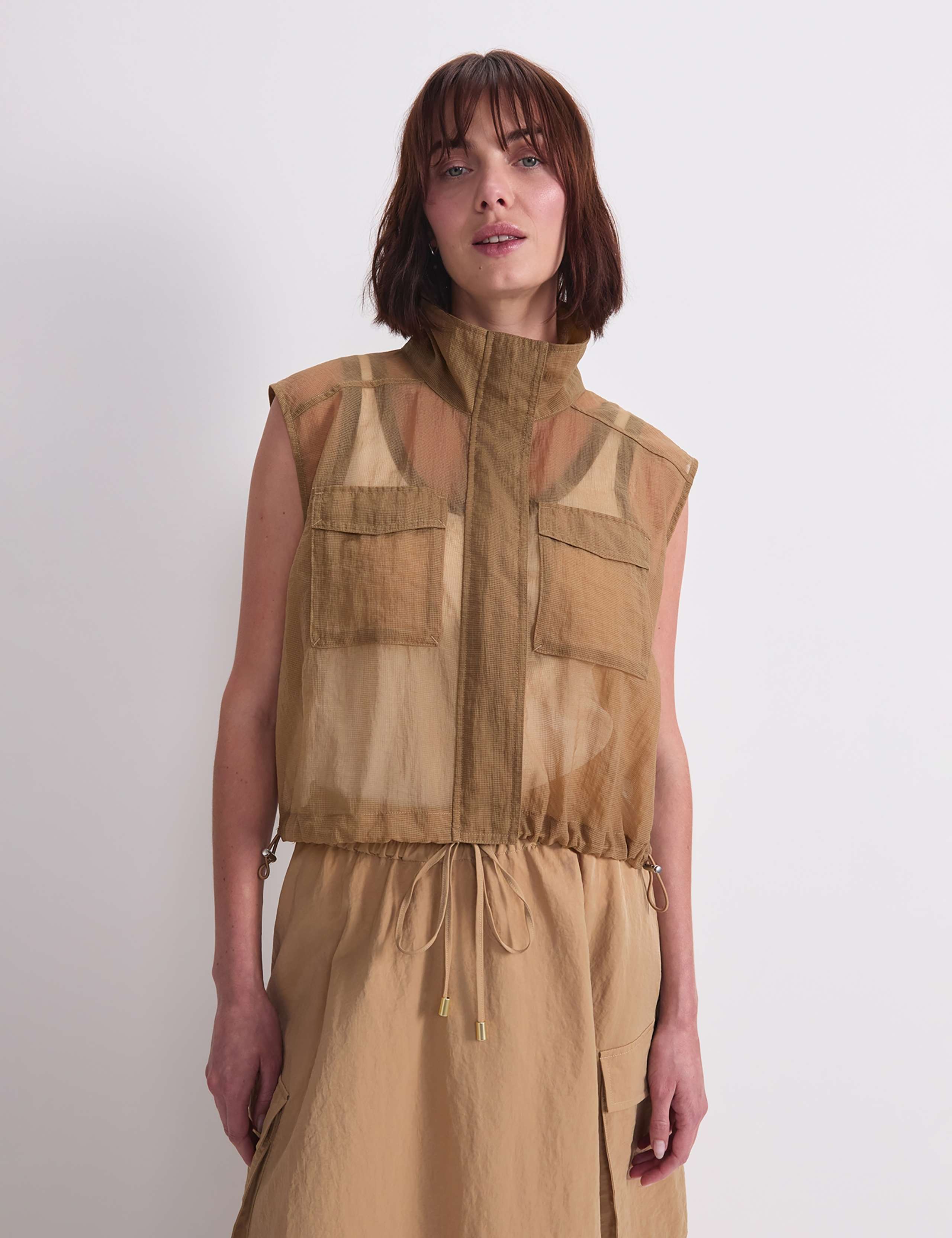 Sheer Utility Vest 6 of 8