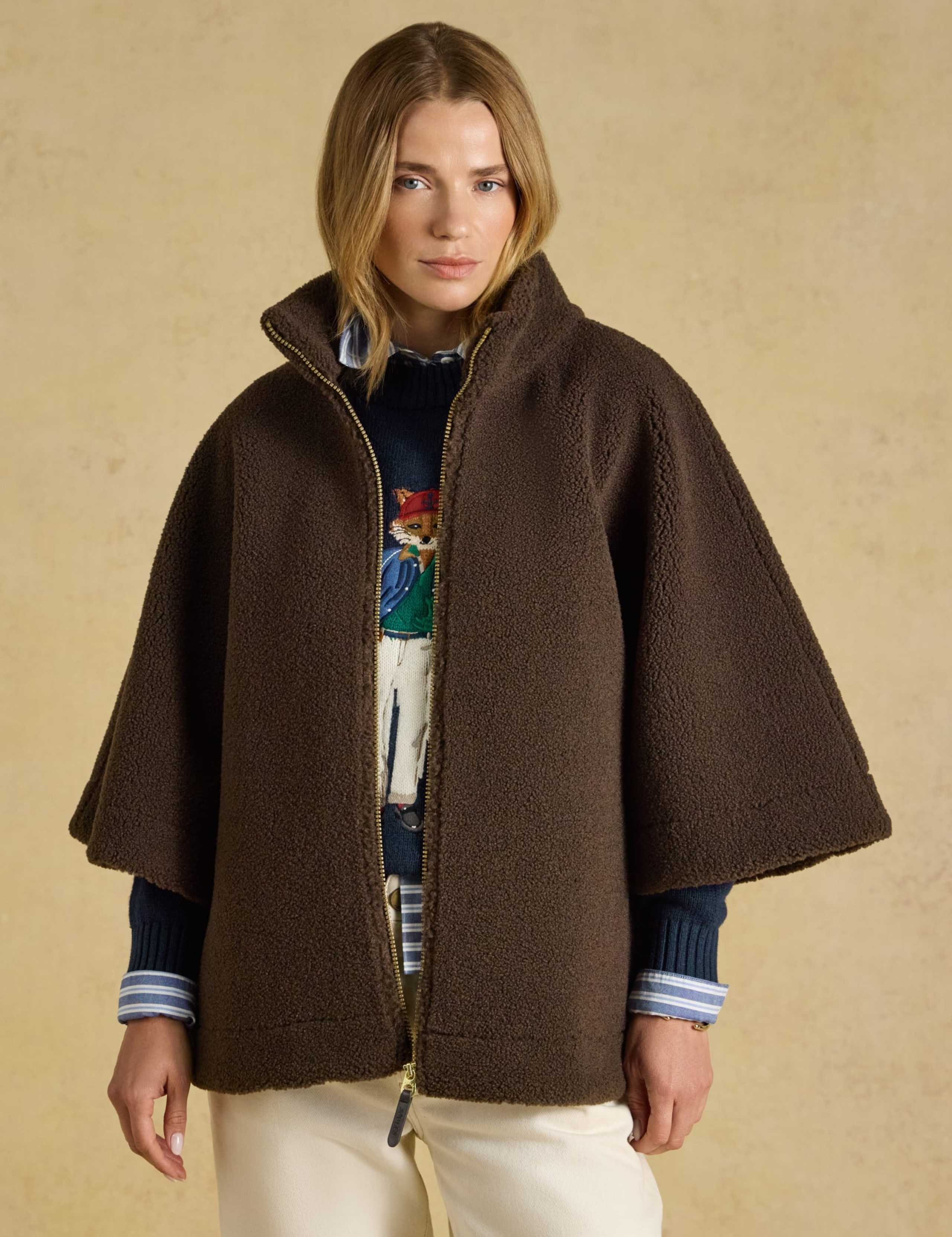 Borg Funnel Neck Jacket 2 of 10