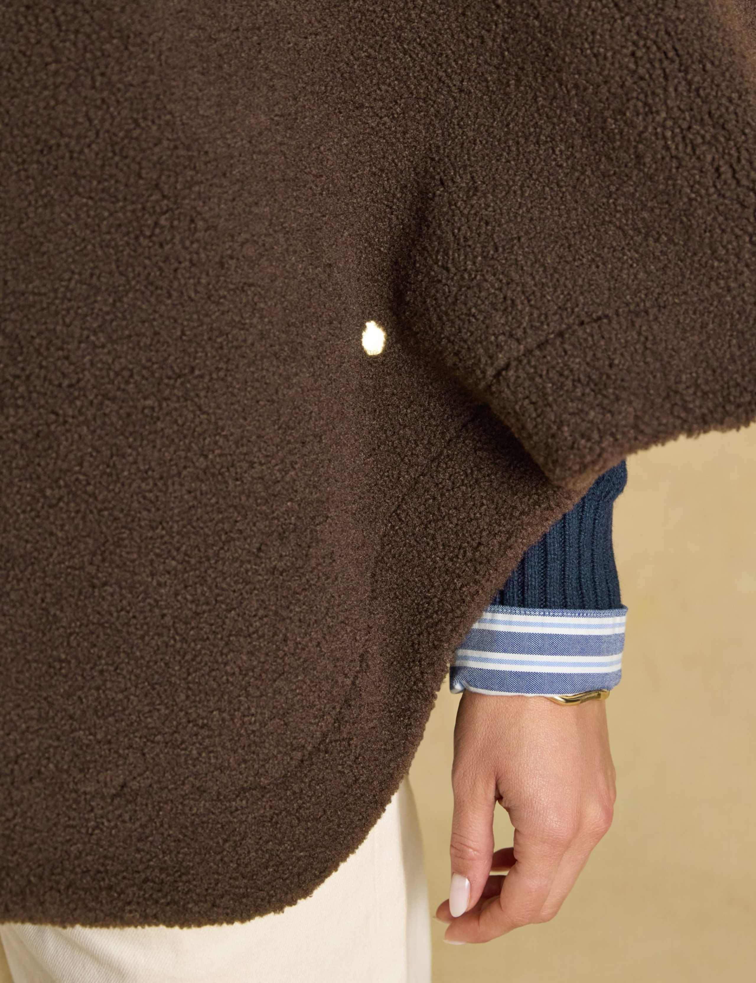 Borg Funnel Neck Jacket 5 of 10