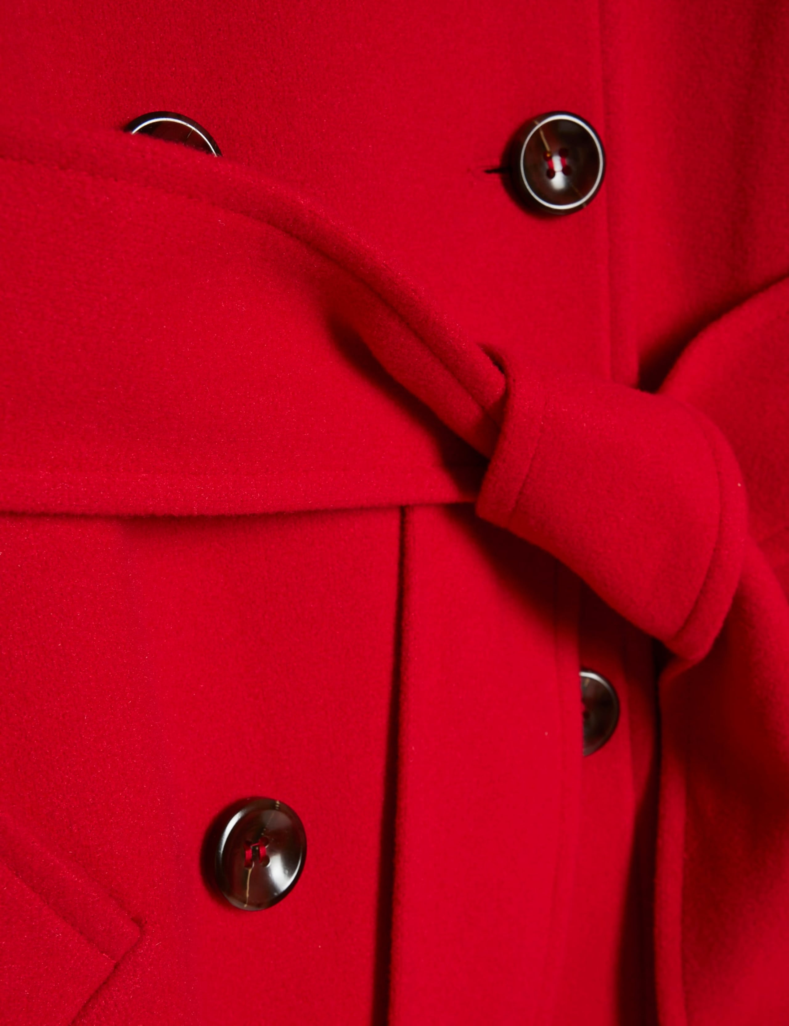 Funnel Neck Tailored Coat 3 of 6