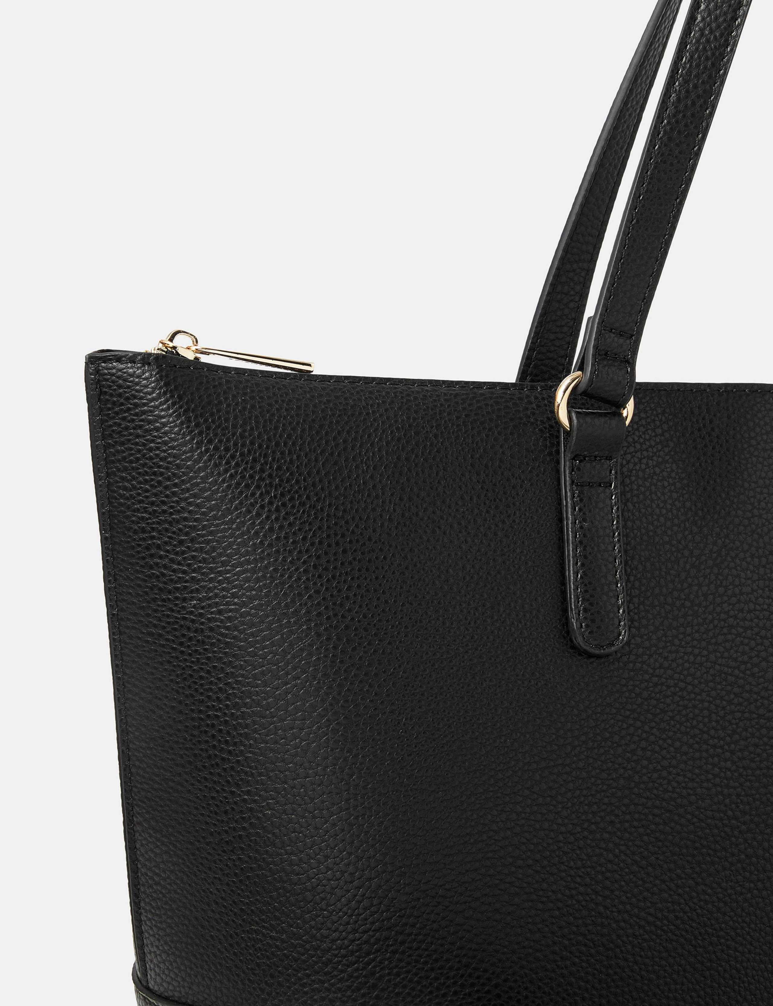 Faux Leather Tote Bag 4 of 4