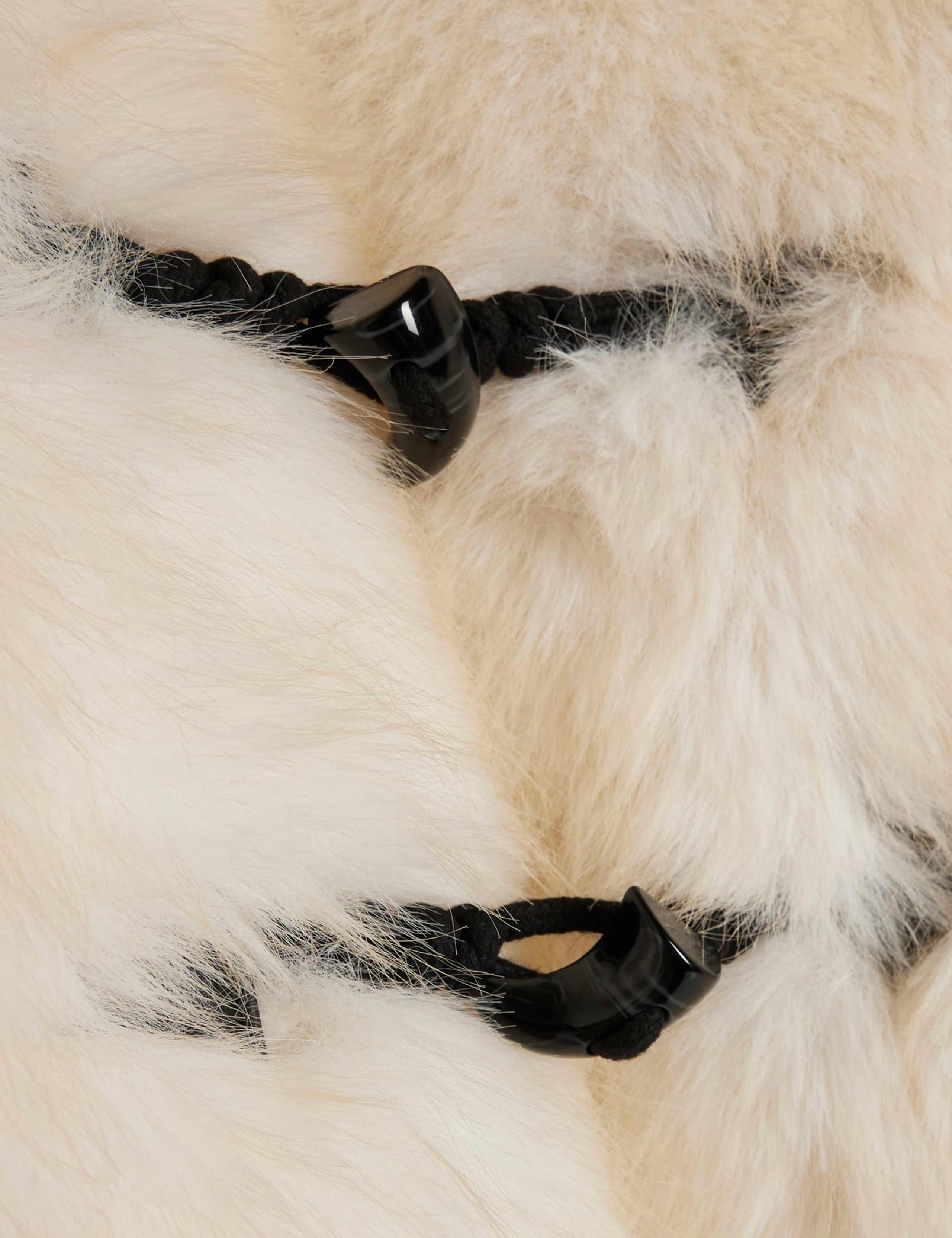 Faux Fur Textured Coat 3 of 6