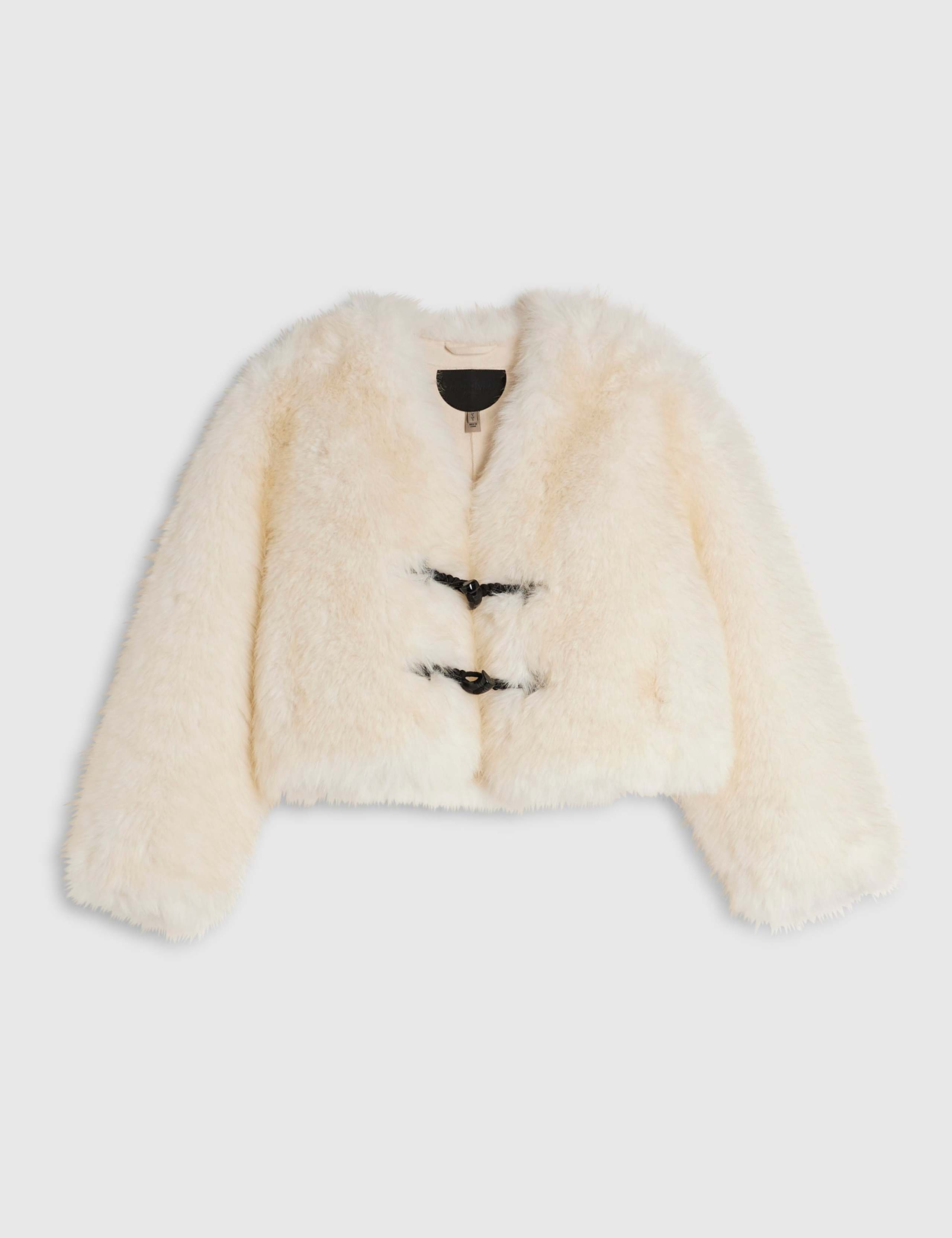 Faux Fur Textured Coat 6 of 6